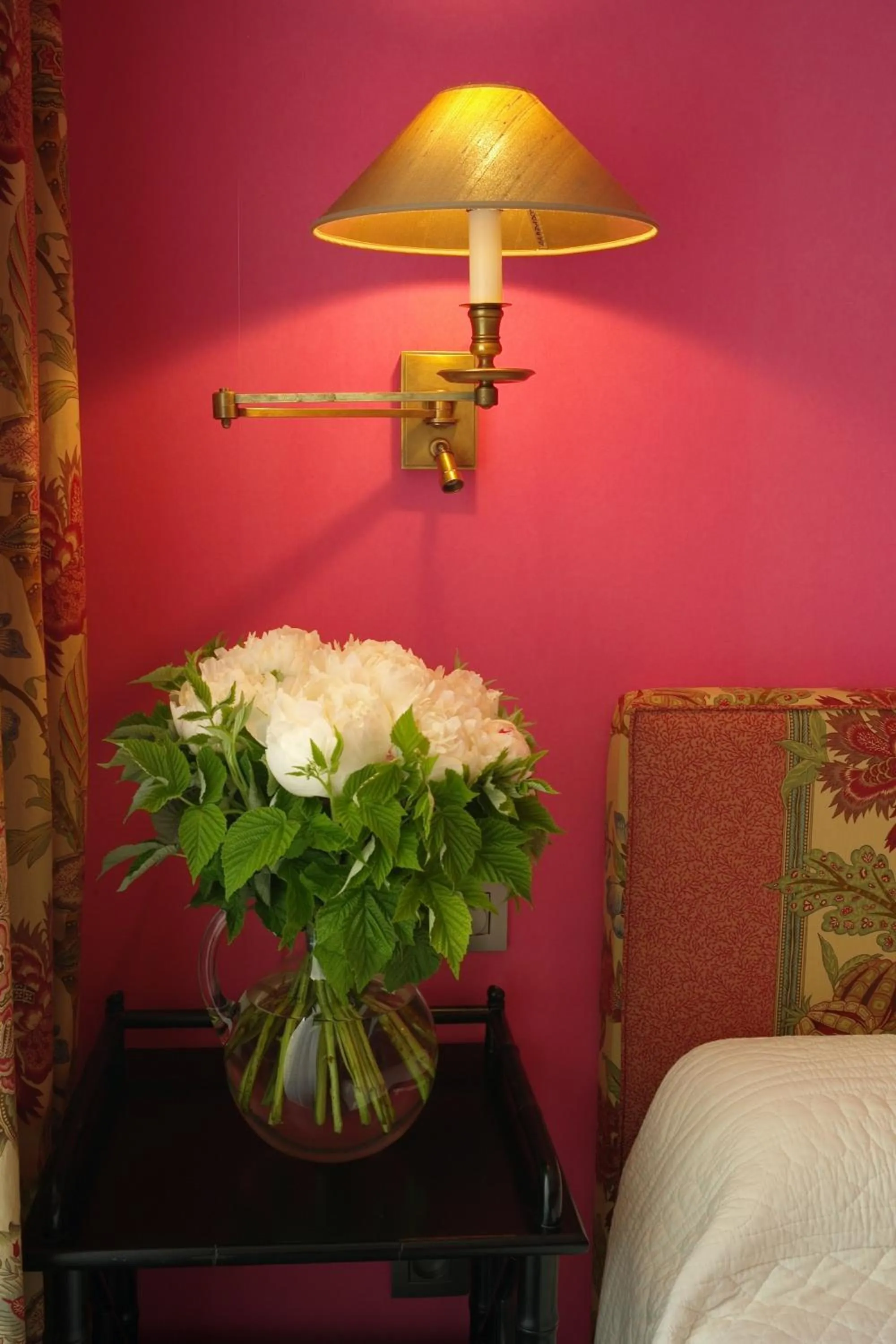 Decorative detail, Bed in Hôtel du Danube Saint Germain