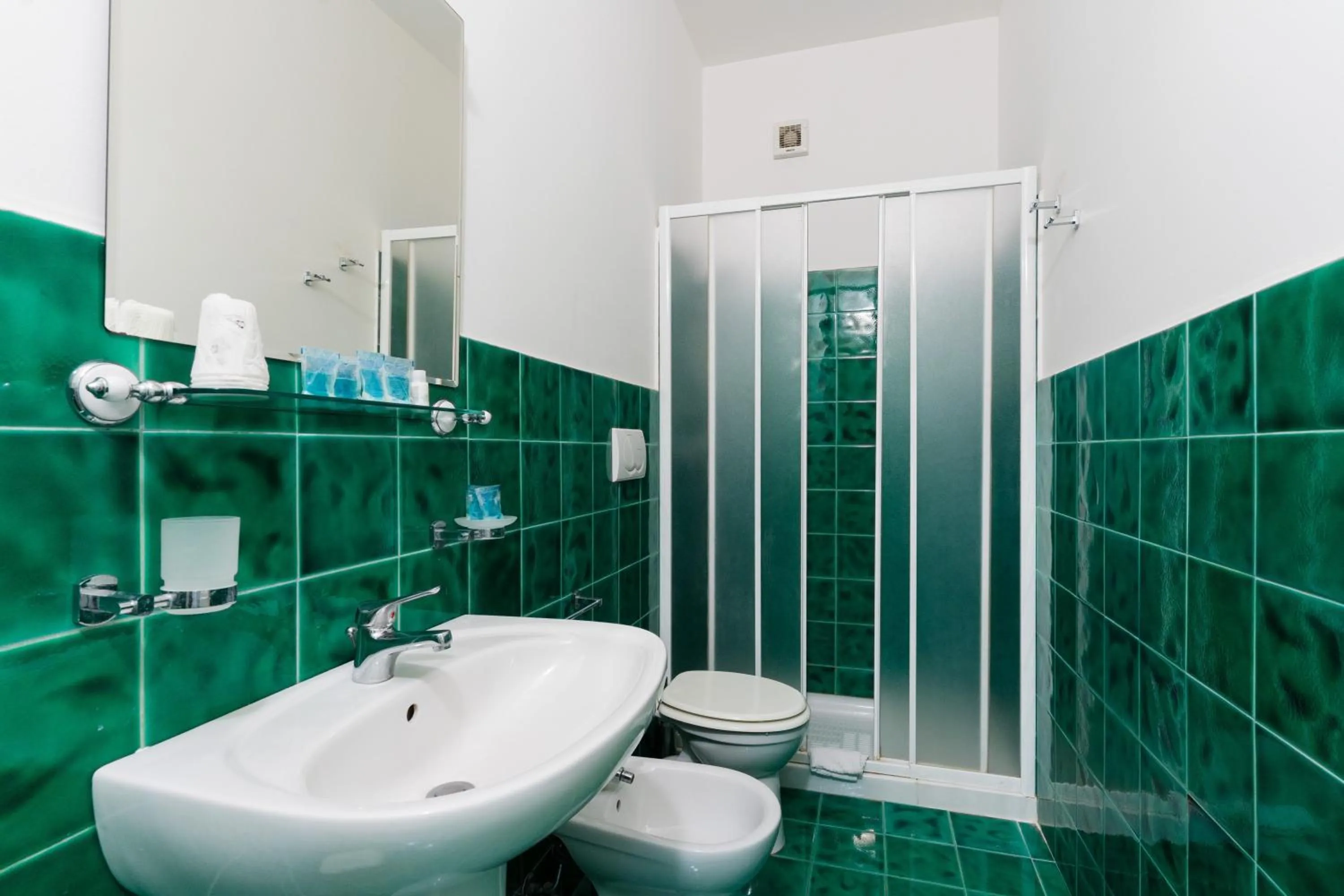 Bathroom in Palazzo Mongiò