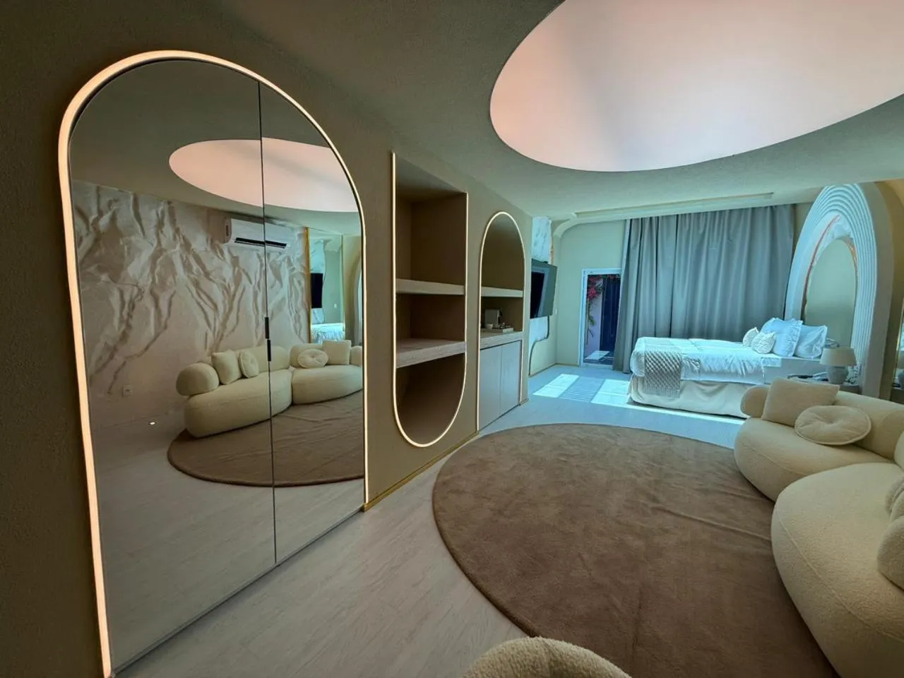 Bed in Pousada Apple House Paraty