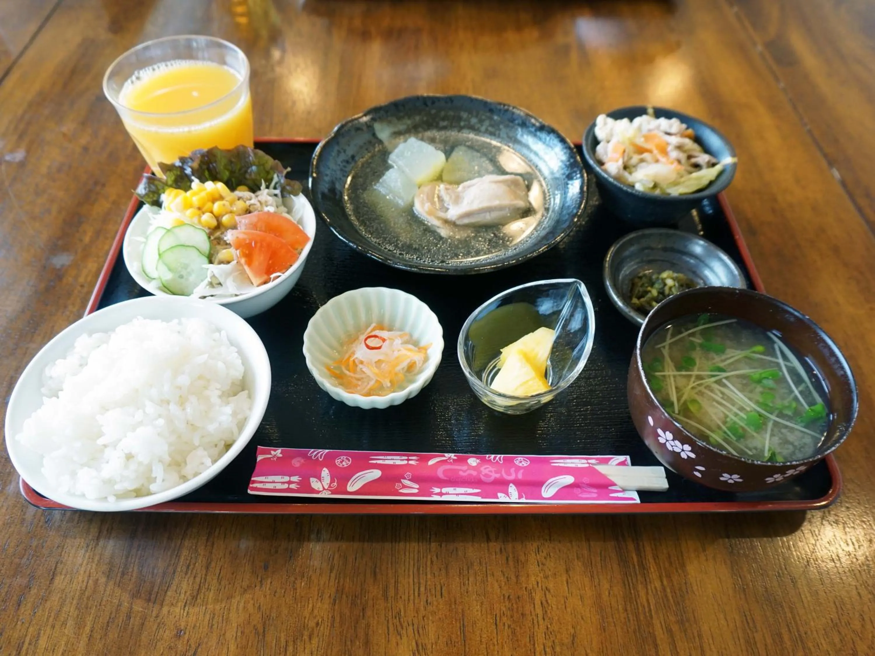 Breakfast in Hotel Oceans Nakijin