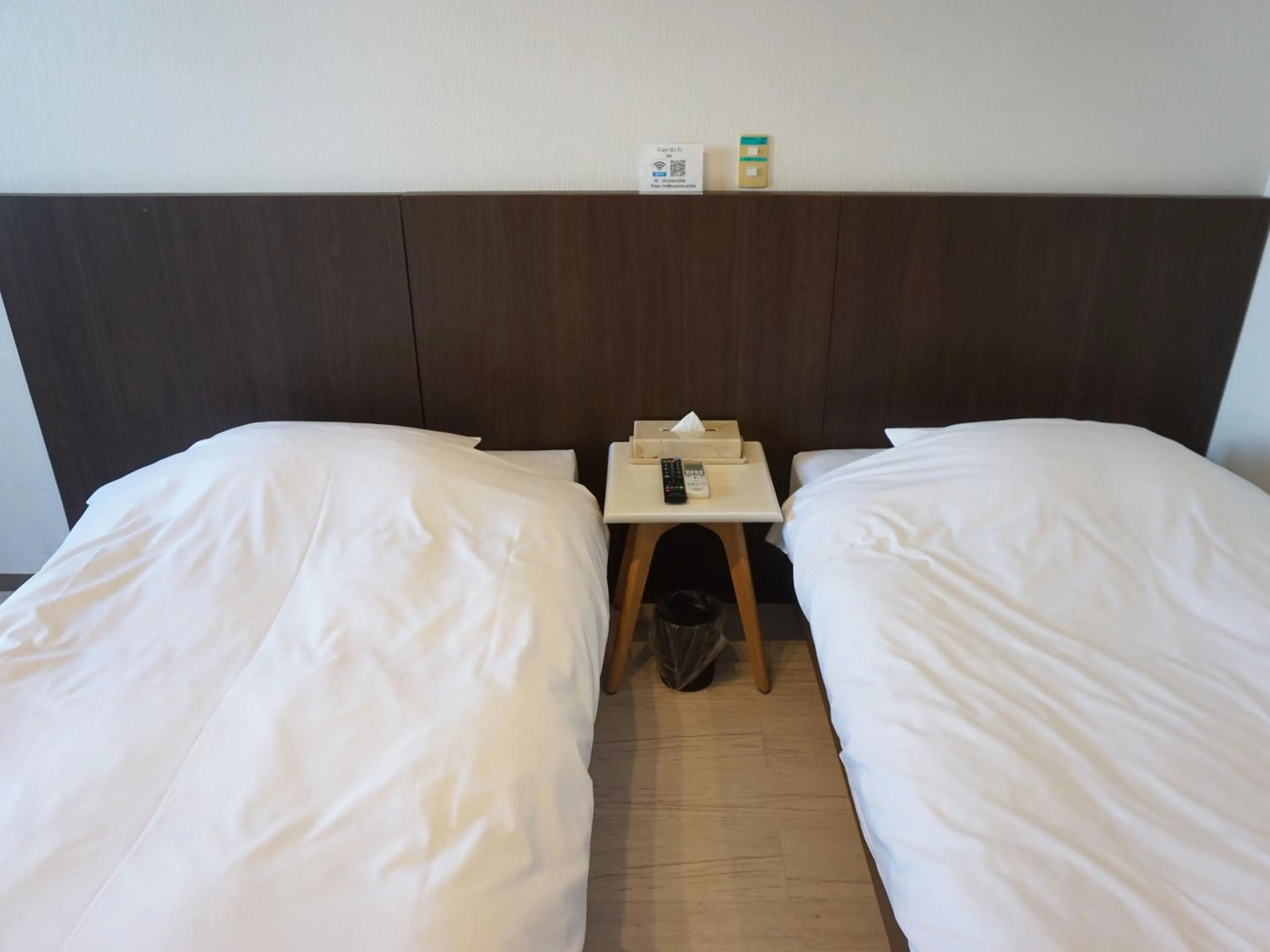 Bed in Hotel Oceans Nakijin