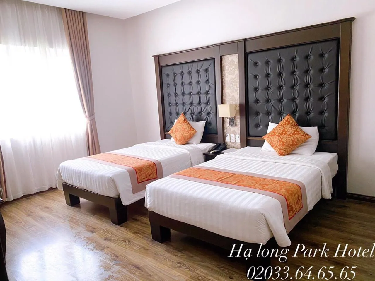 Bed in Ha Long Park Hotel