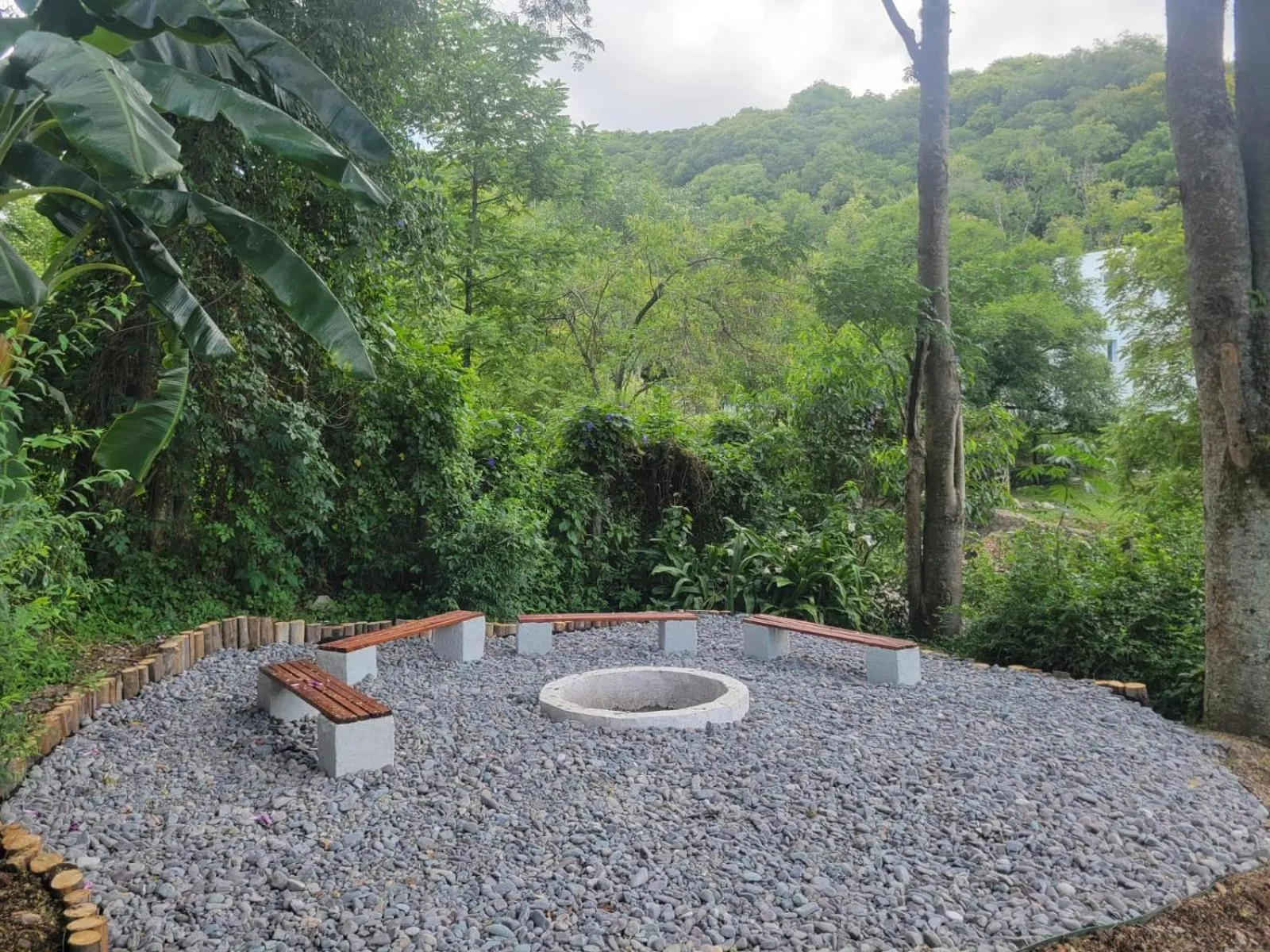 Garden in Hotel Selva Montana