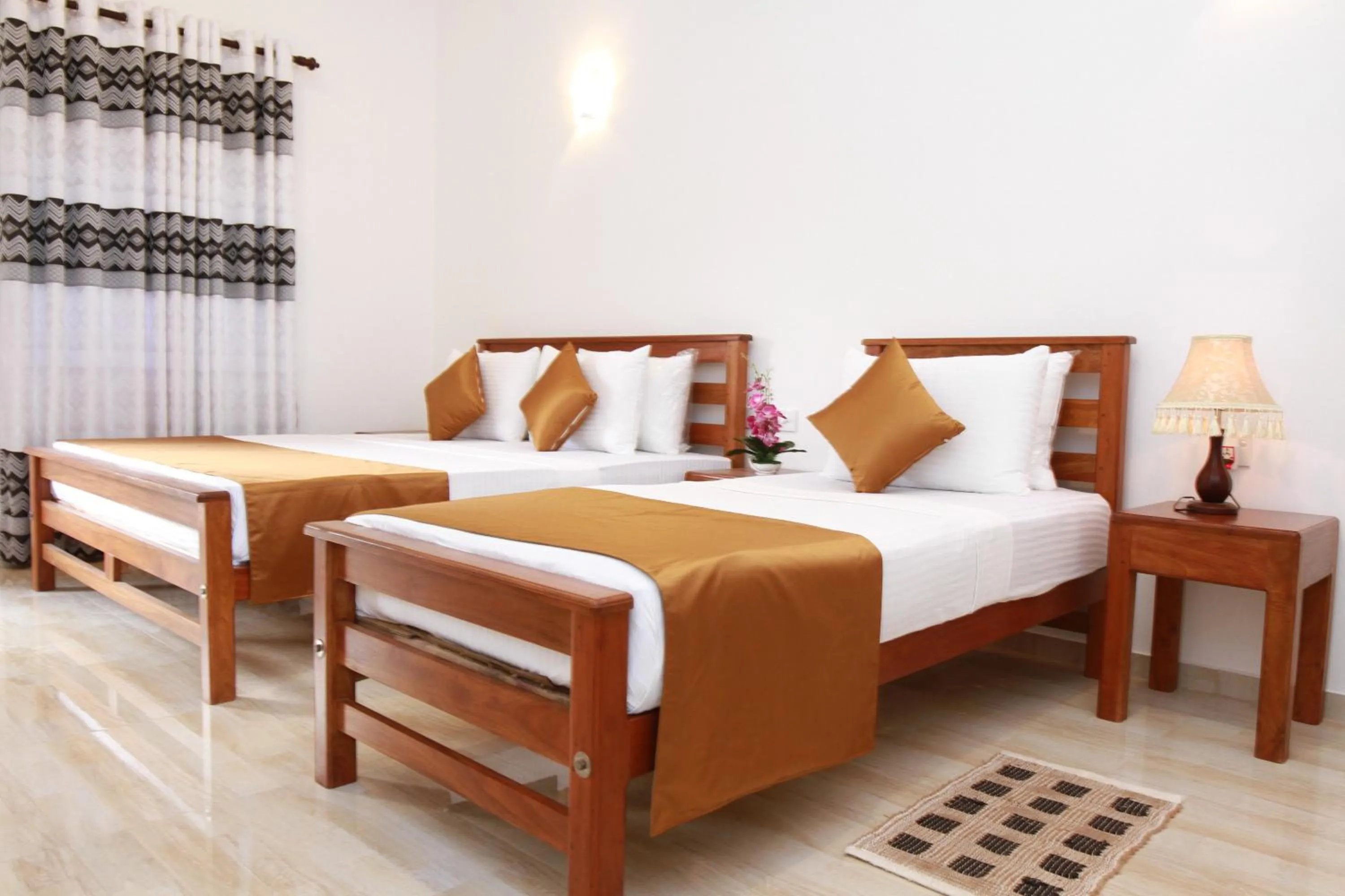 Bedroom, Bed in Hotel Nilketha Yala Tissamaharama