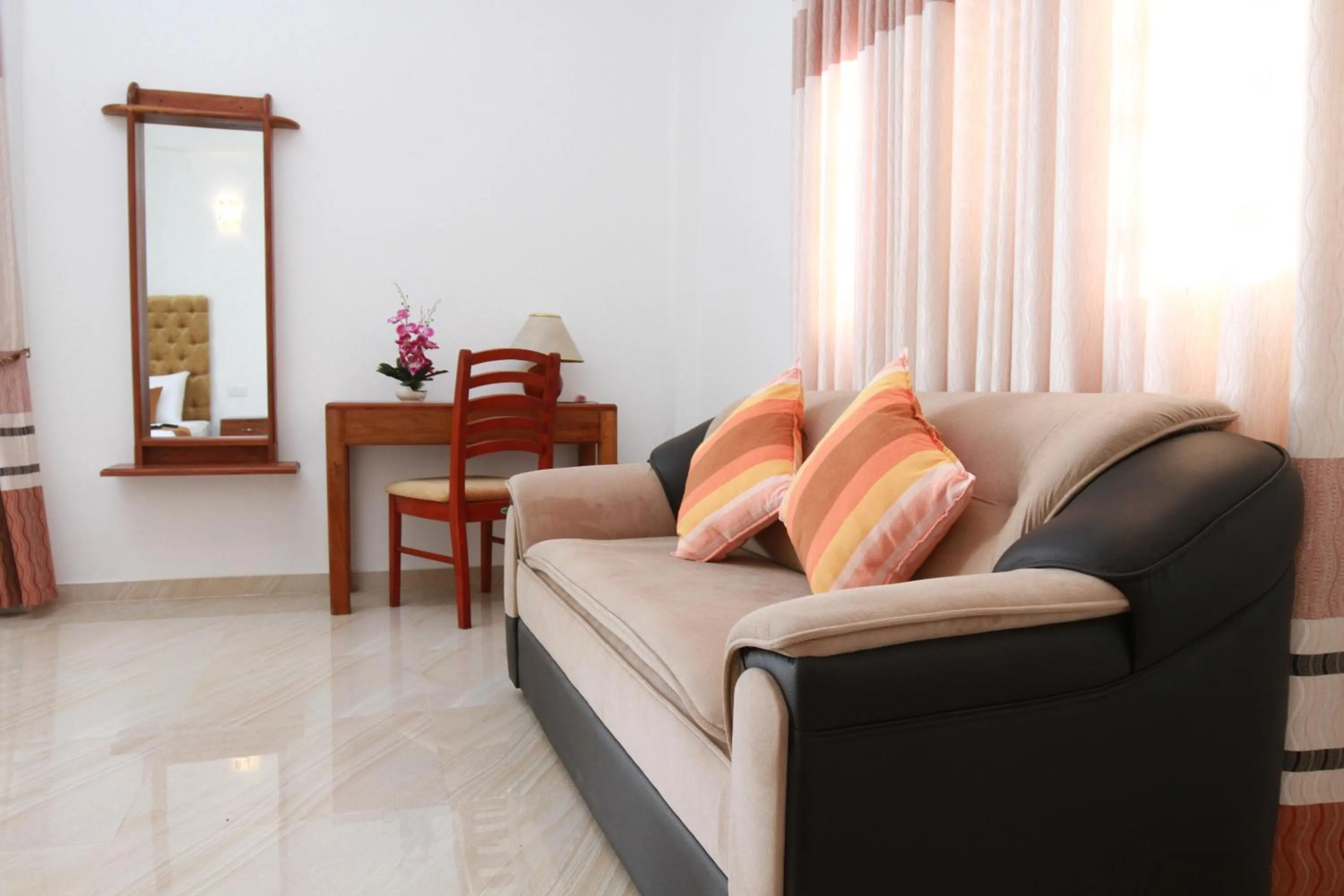 Seating area in Hotel Nilketha Yala Tissamaharama