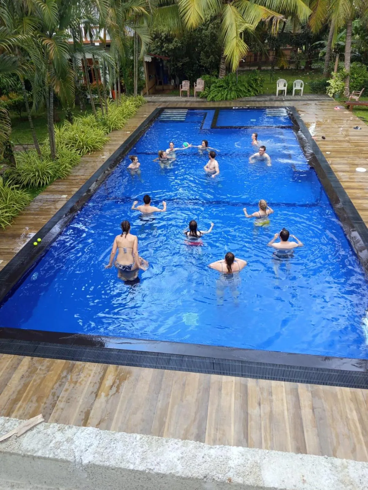 Swimming pool in Hotel Nilketha Yala Tissamaharama