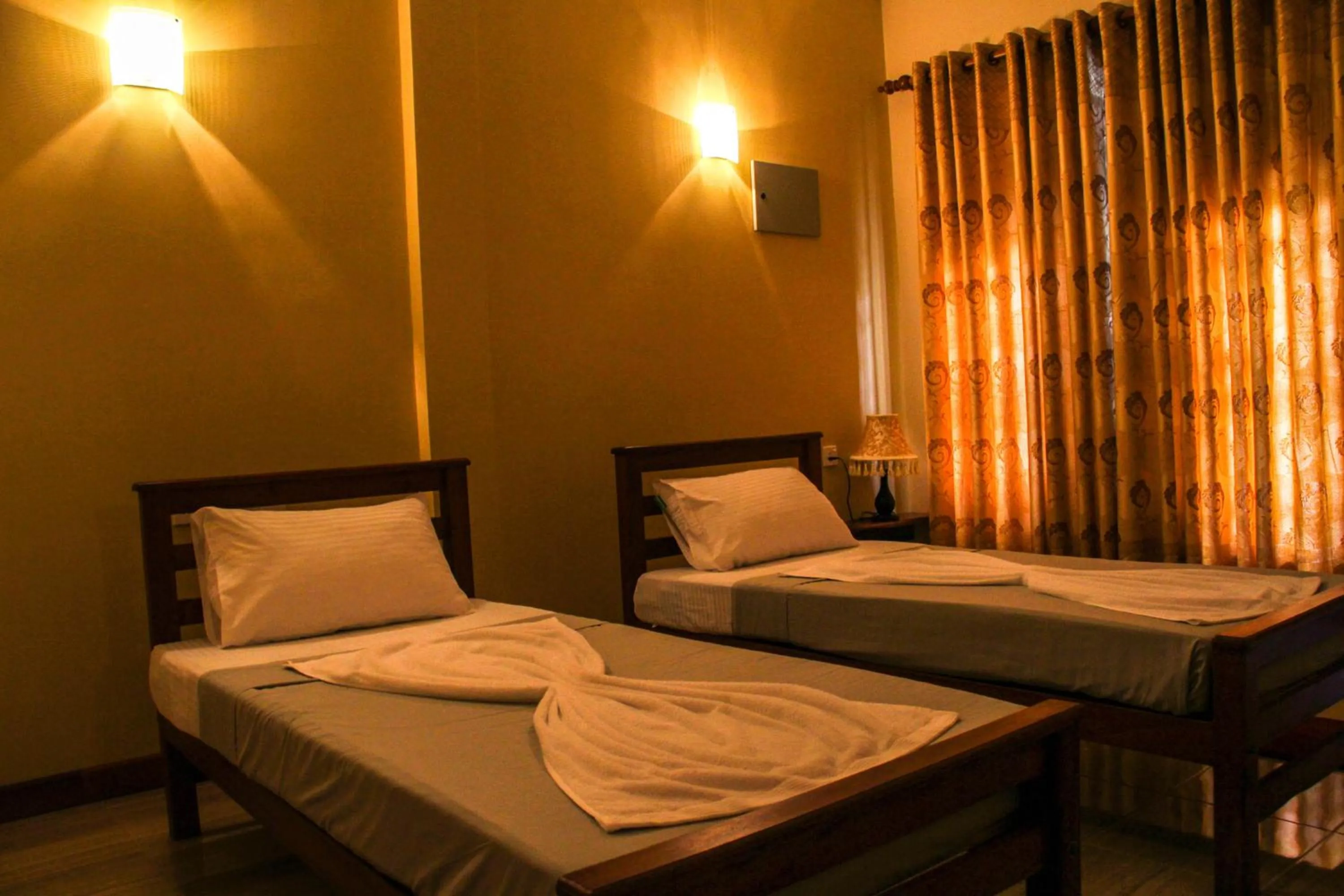 Photo of the whole room, Bed in Hotel Nilketha Yala Tissamaharama