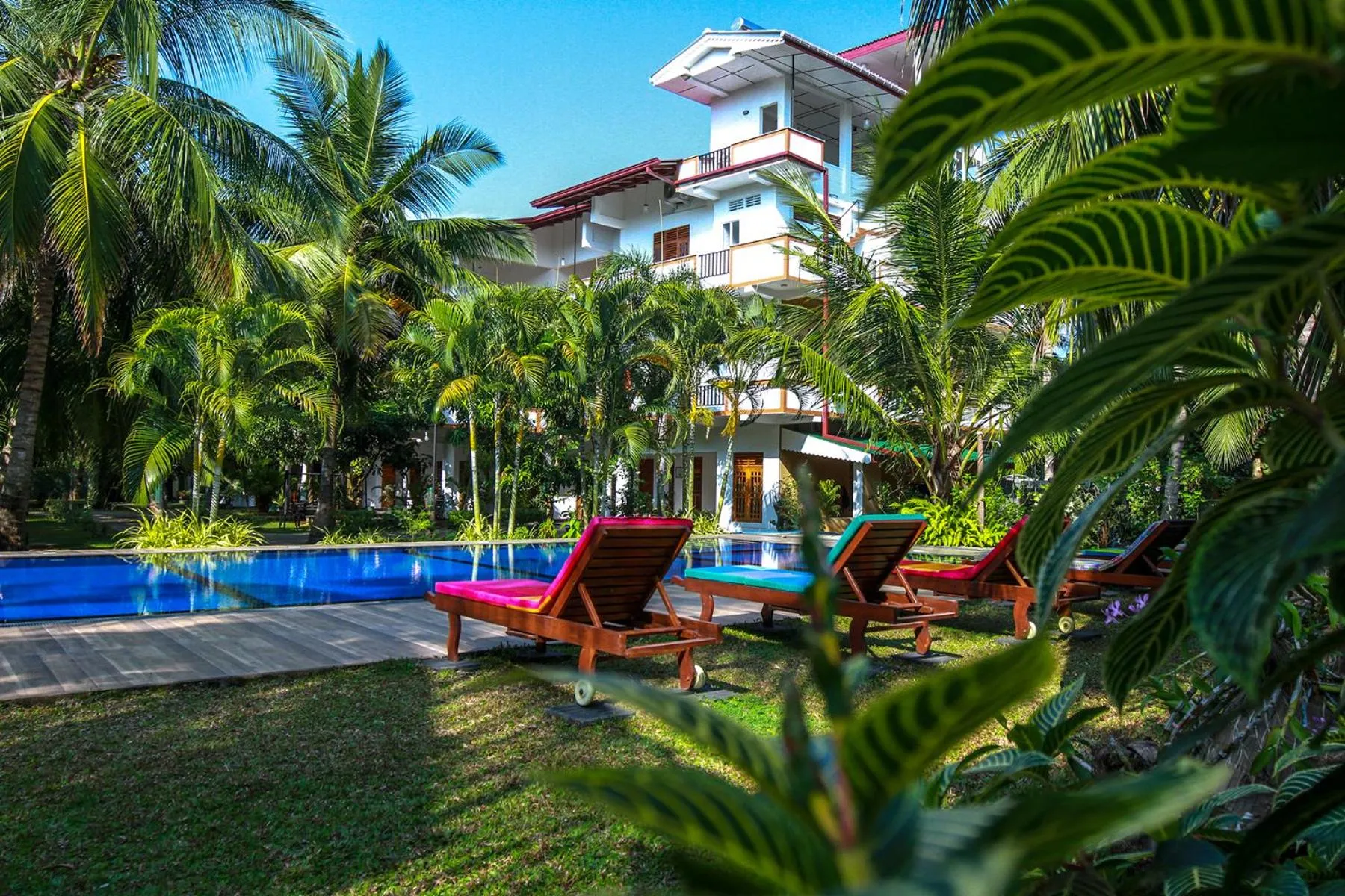 Swimming pool in Hotel Nilketha Yala Tissamaharama