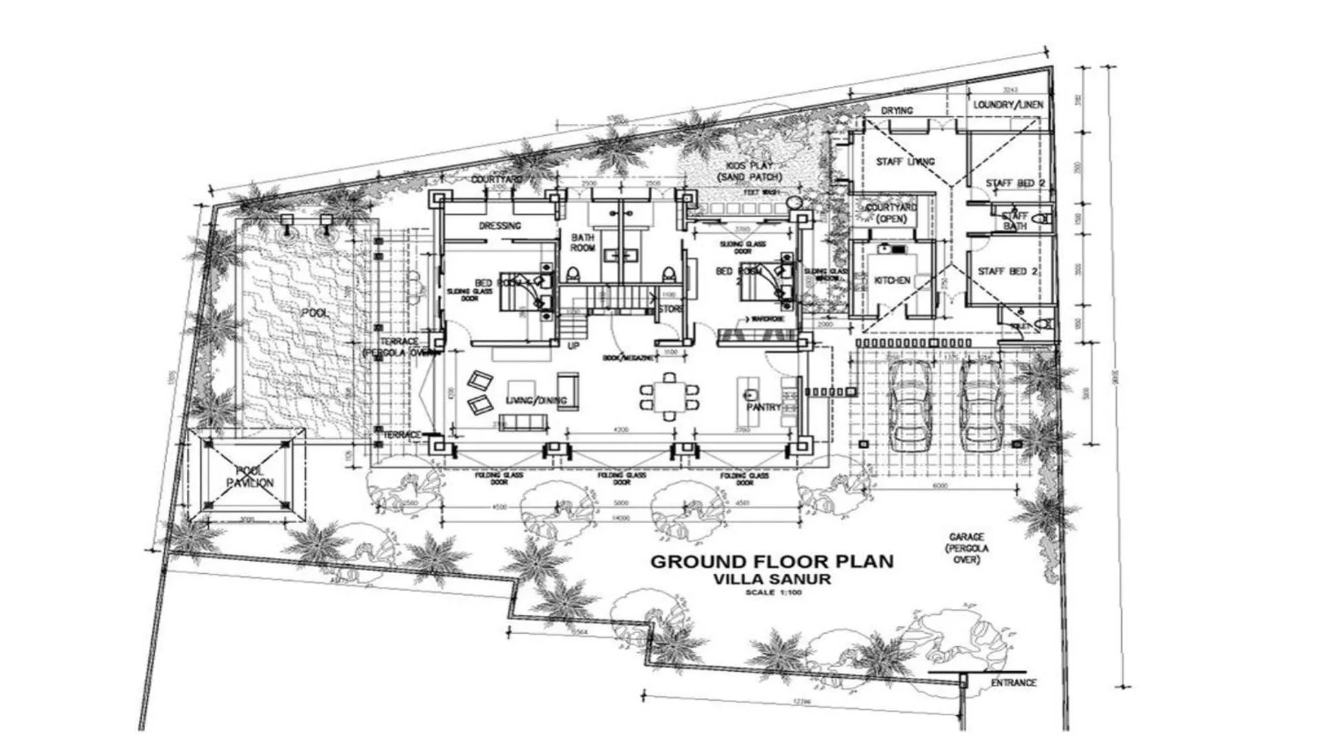 Floor plan in La Bali Sanur