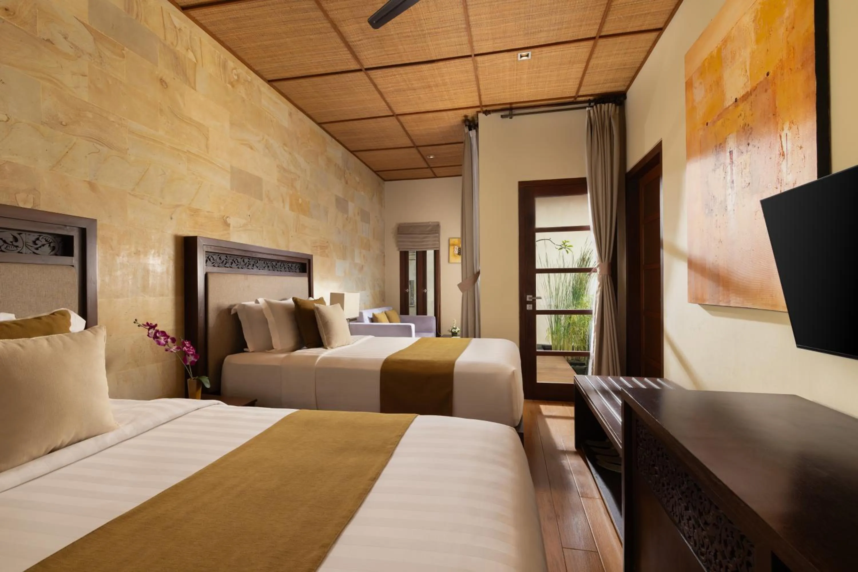 Bed in Nagasutra Villa by Nakula