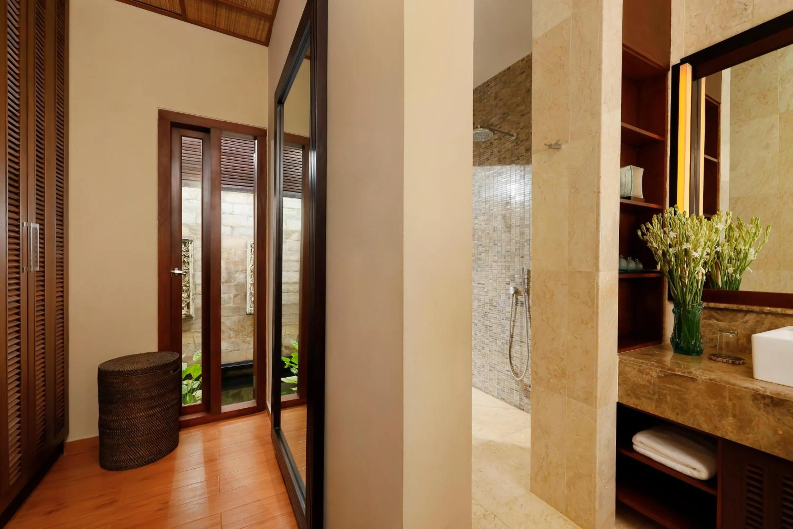 Bathroom in Nagasutra Villa by Nakula