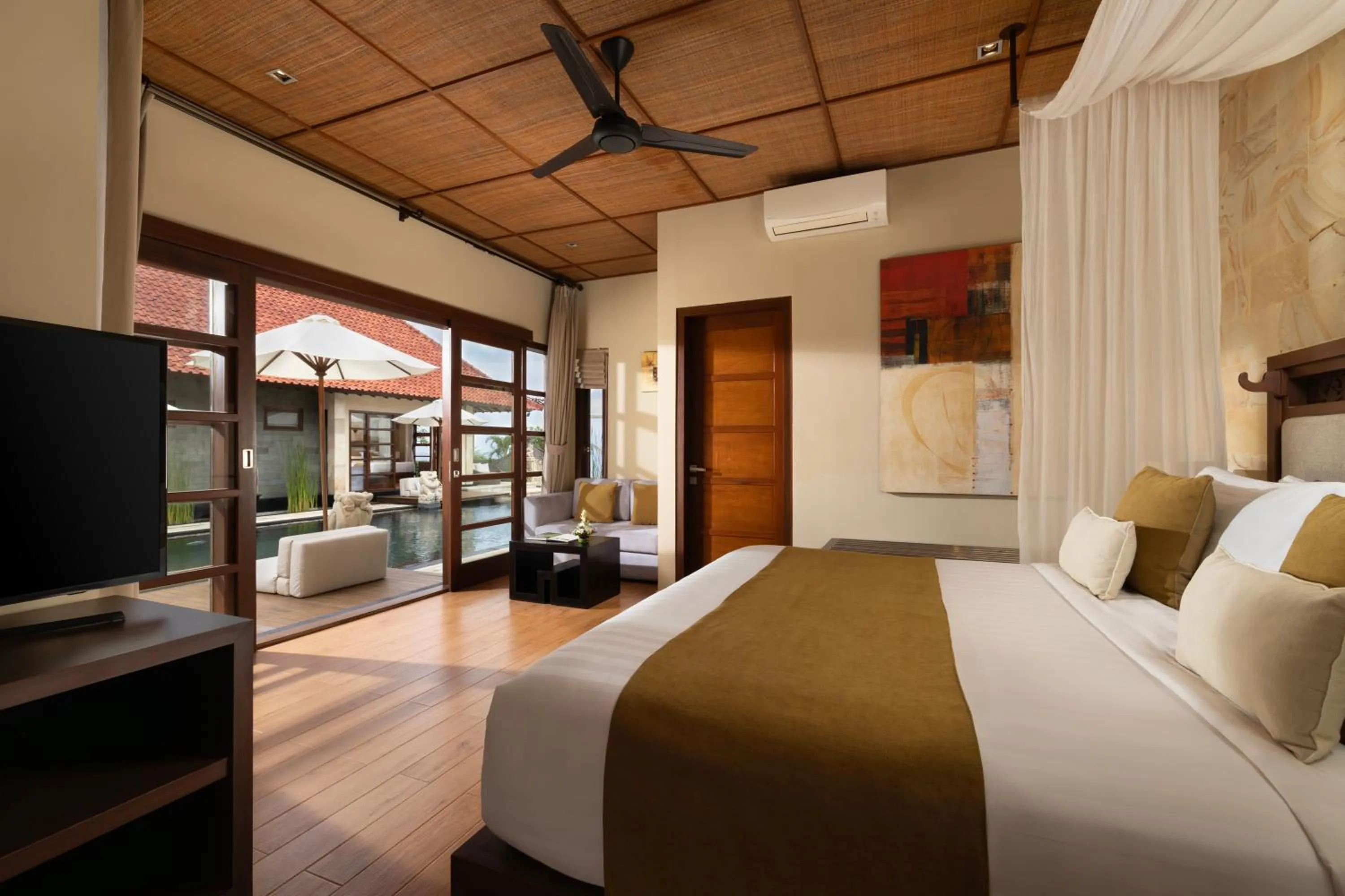 Bed in Nagasutra Villa by Nakula