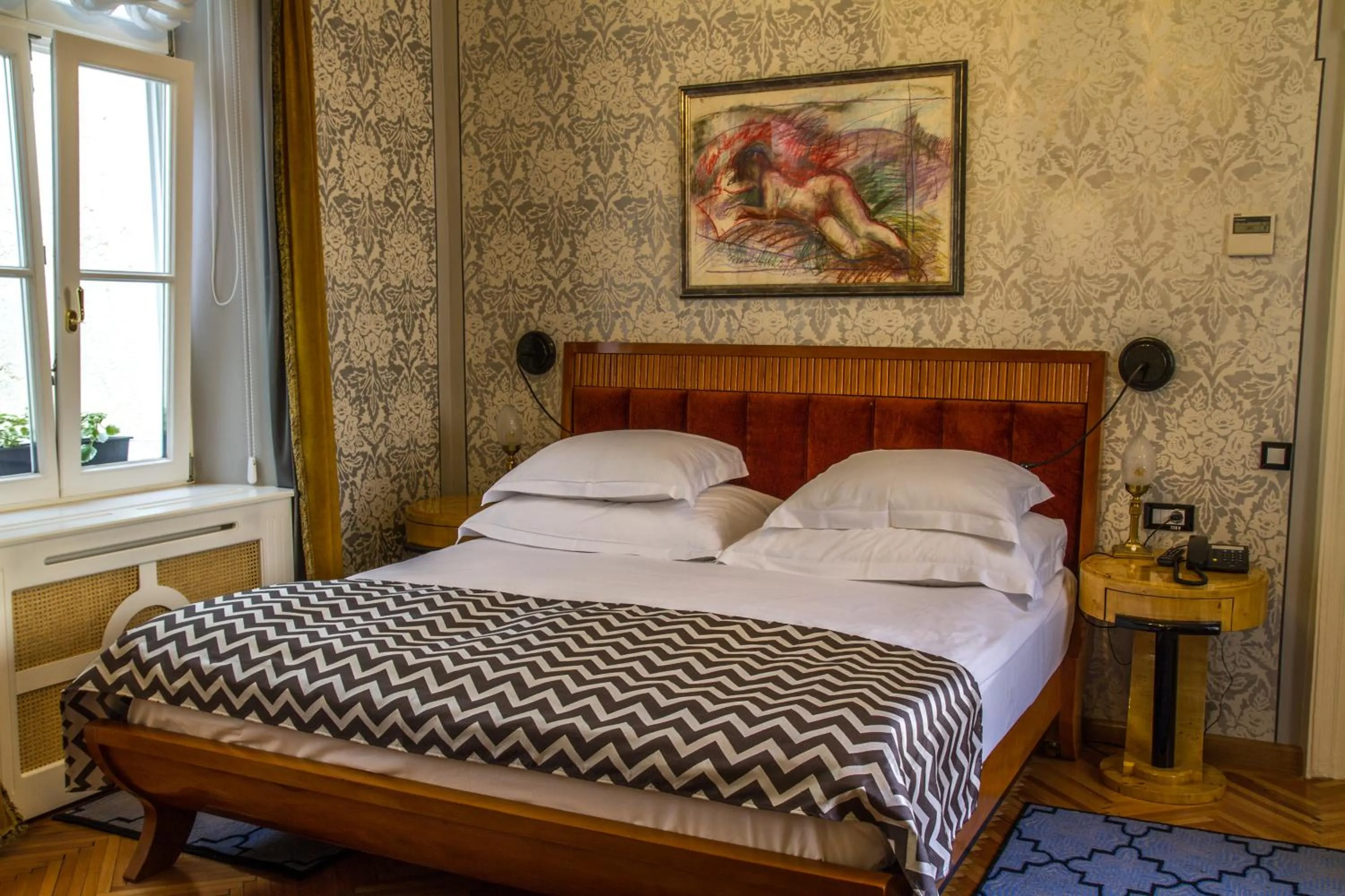 Photo of the whole room, Bed in Vila Katharina