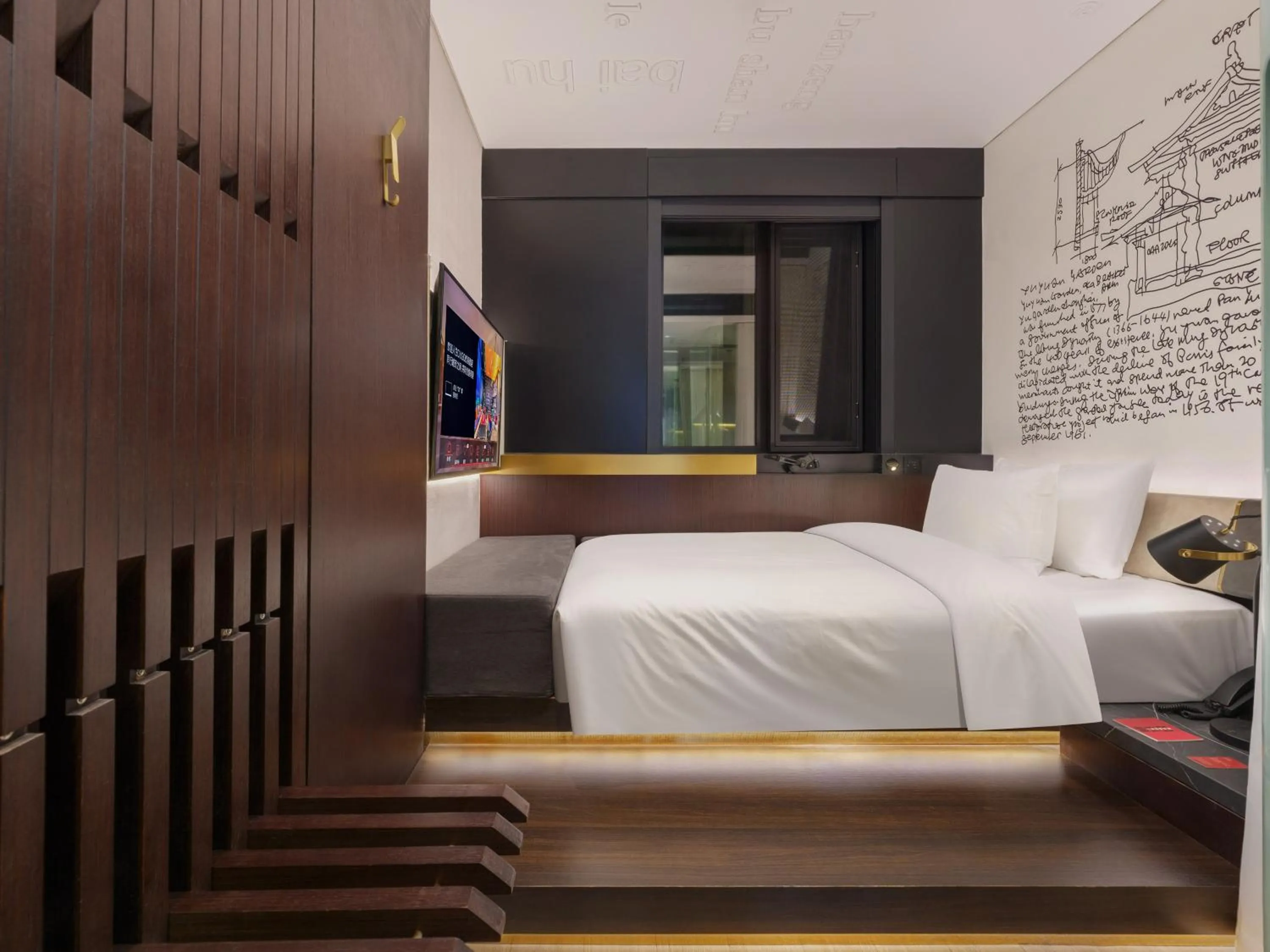 Bed in CitiGO Hotel, Xinghai Square, Dalian