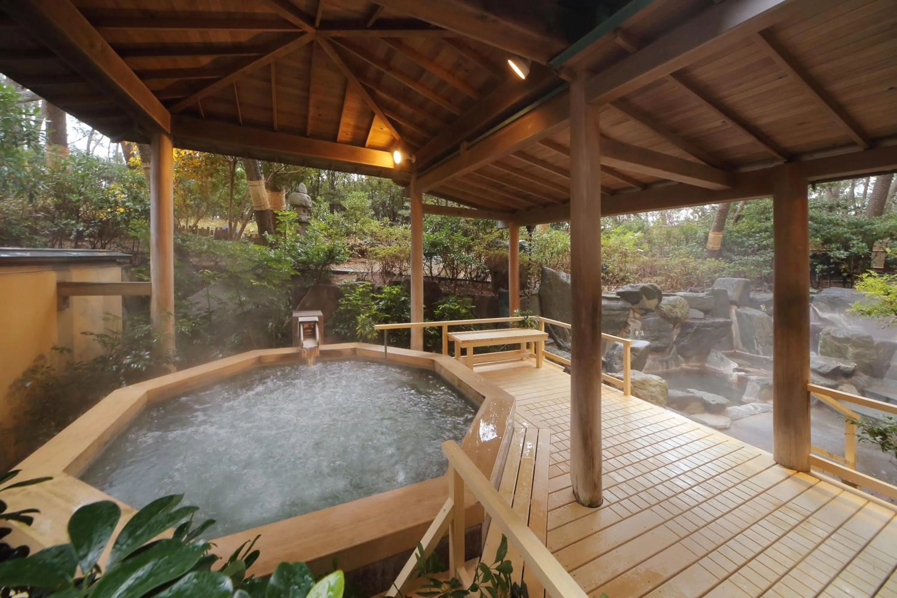 Open Air Bath in Kamogawakan