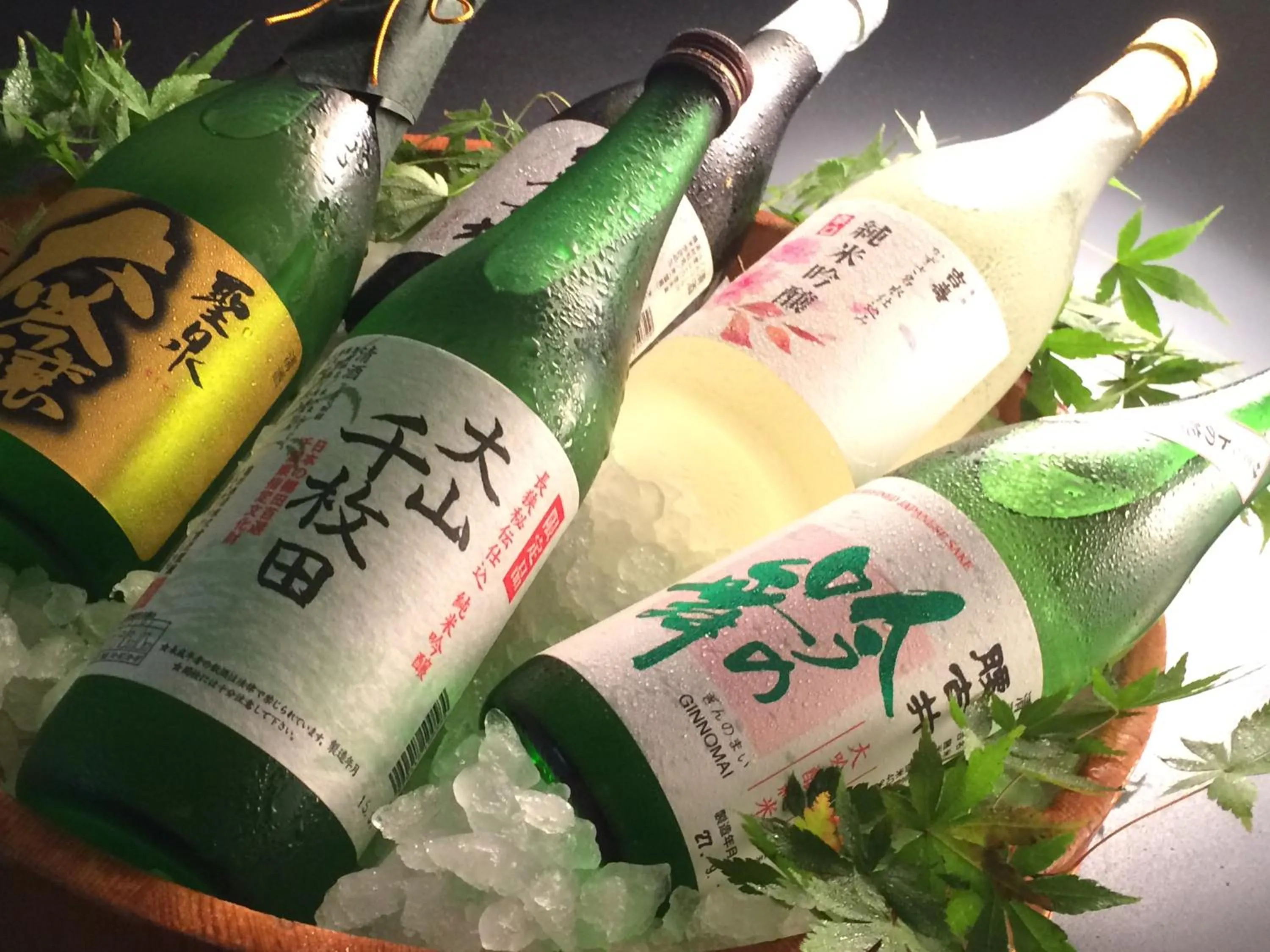 Alcoholic drinks in Kamogawakan