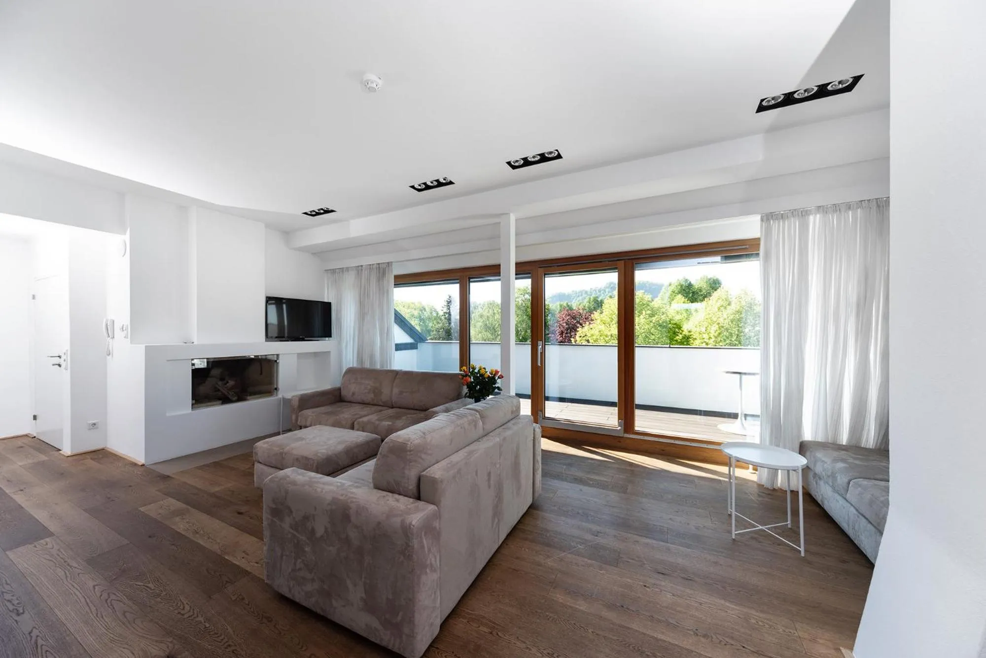 Living room in Amedeo Zotti Residence Salzburg