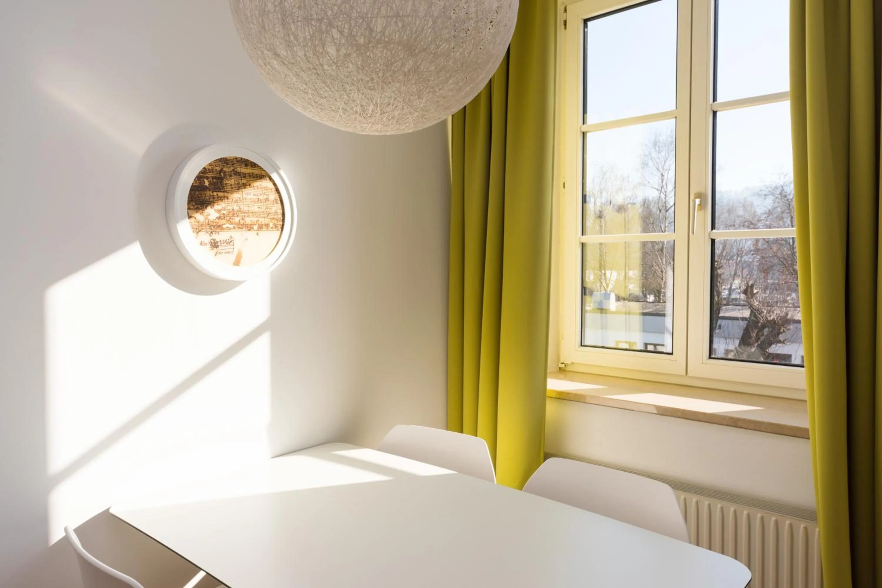 Dining area, Bed in Amedeo Zotti Residence Salzburg