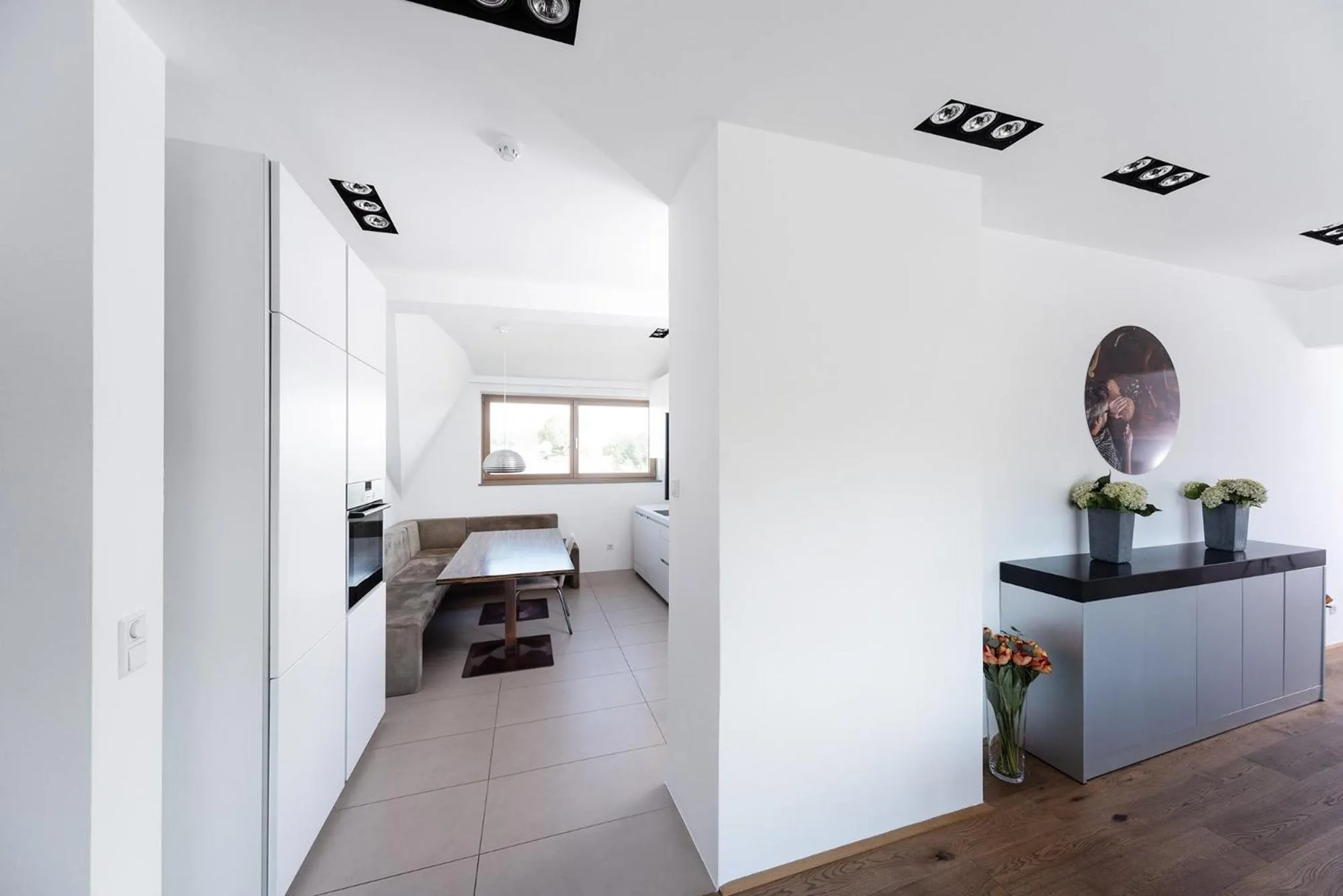 Kitchen or kitchenette in Amedeo Zotti Residence Salzburg