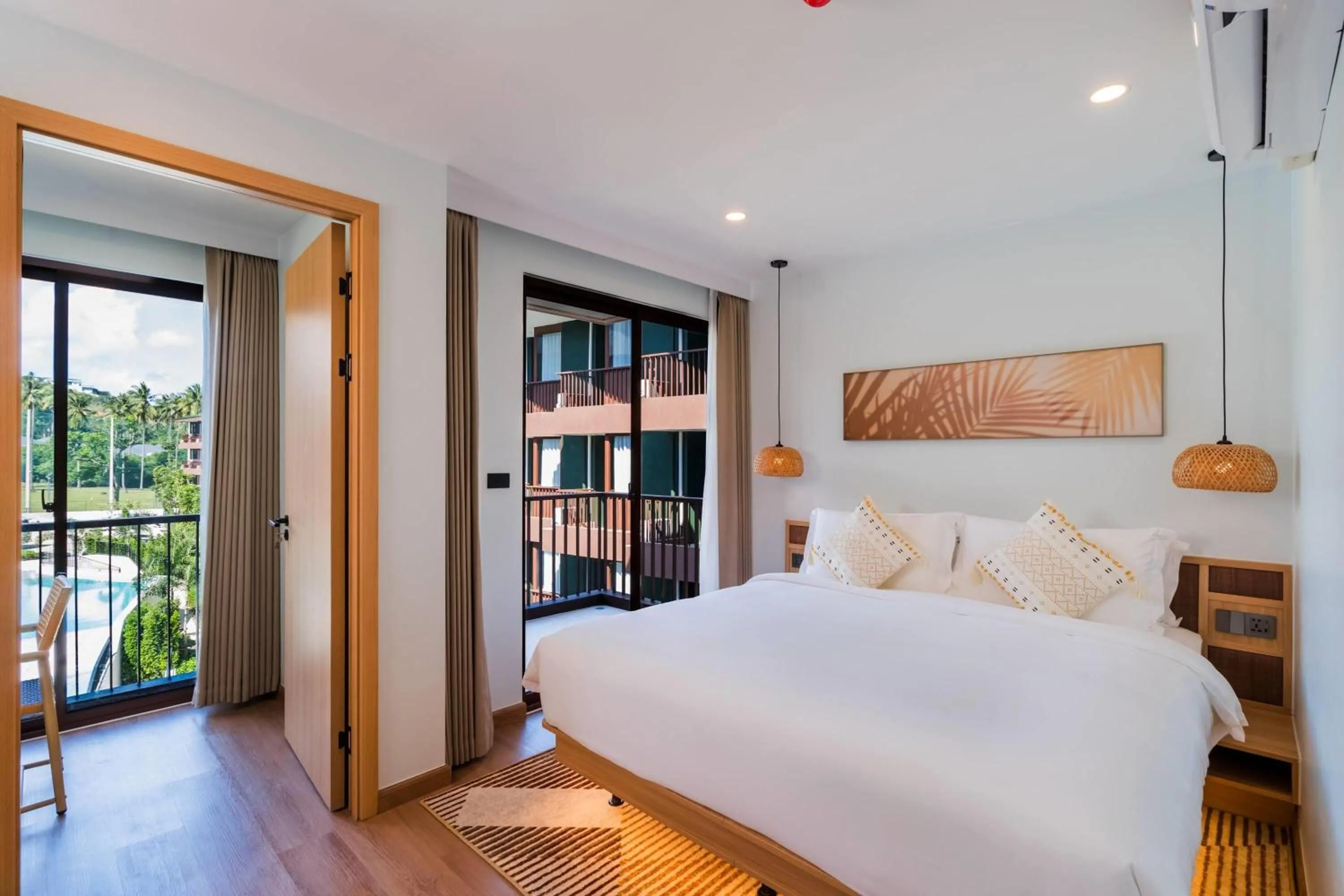 Photo of the whole room, Bed in Wyndham Garden Samui Wing