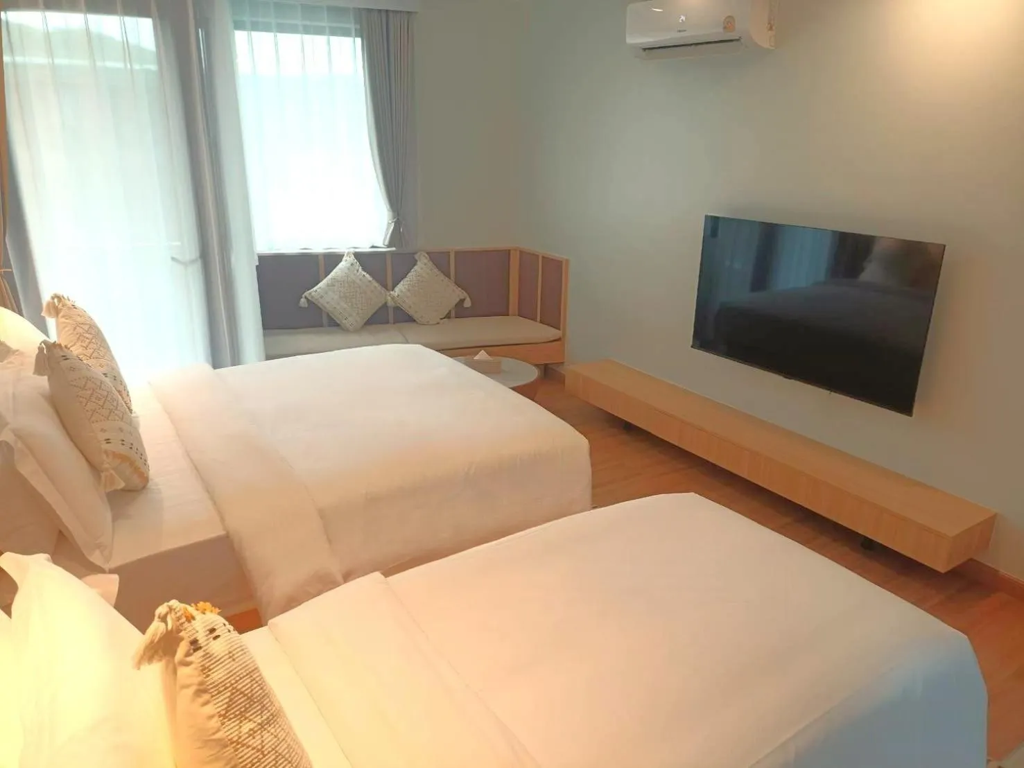 Bed in Wyndham Garden Samui Wing