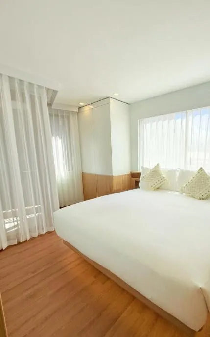 Bedroom, Bed in Wyndham Garden Samui Wing