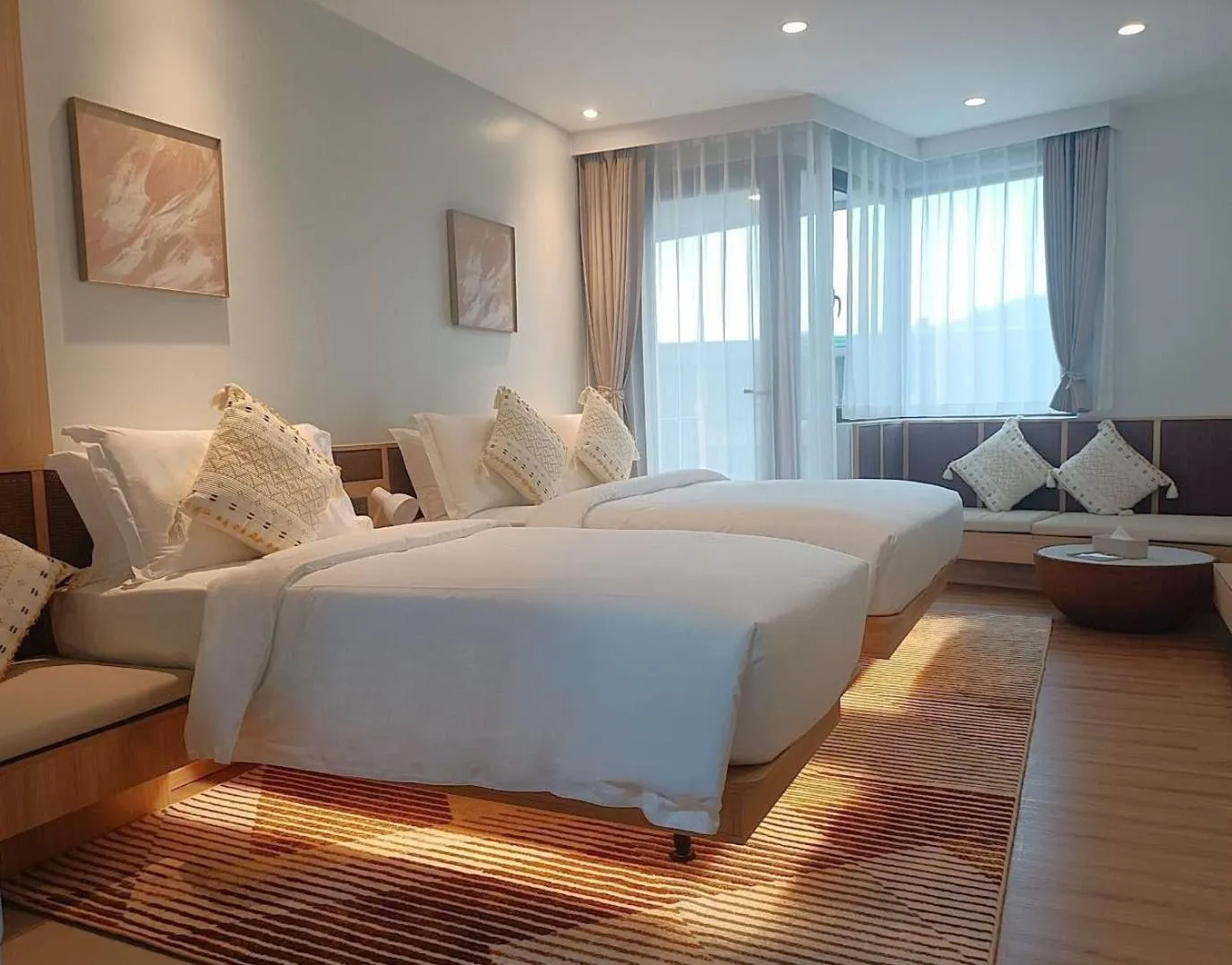 Bed in Wyndham Garden Samui Wing