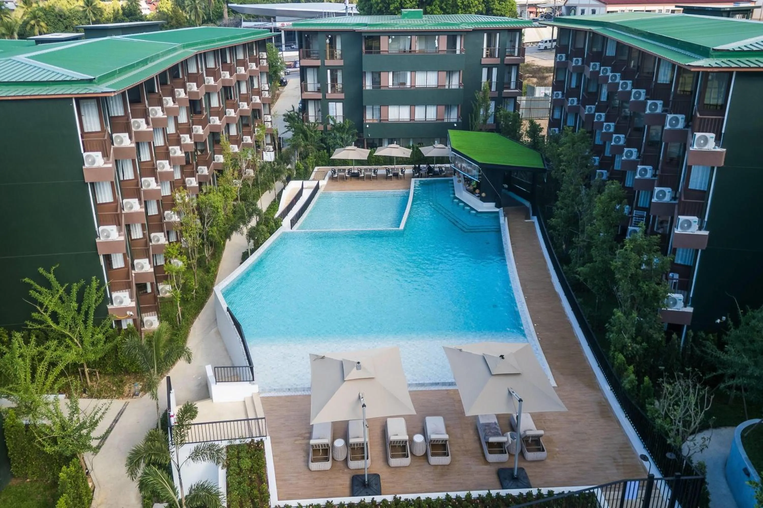 Property building in Wyndham Garden Samui Wing