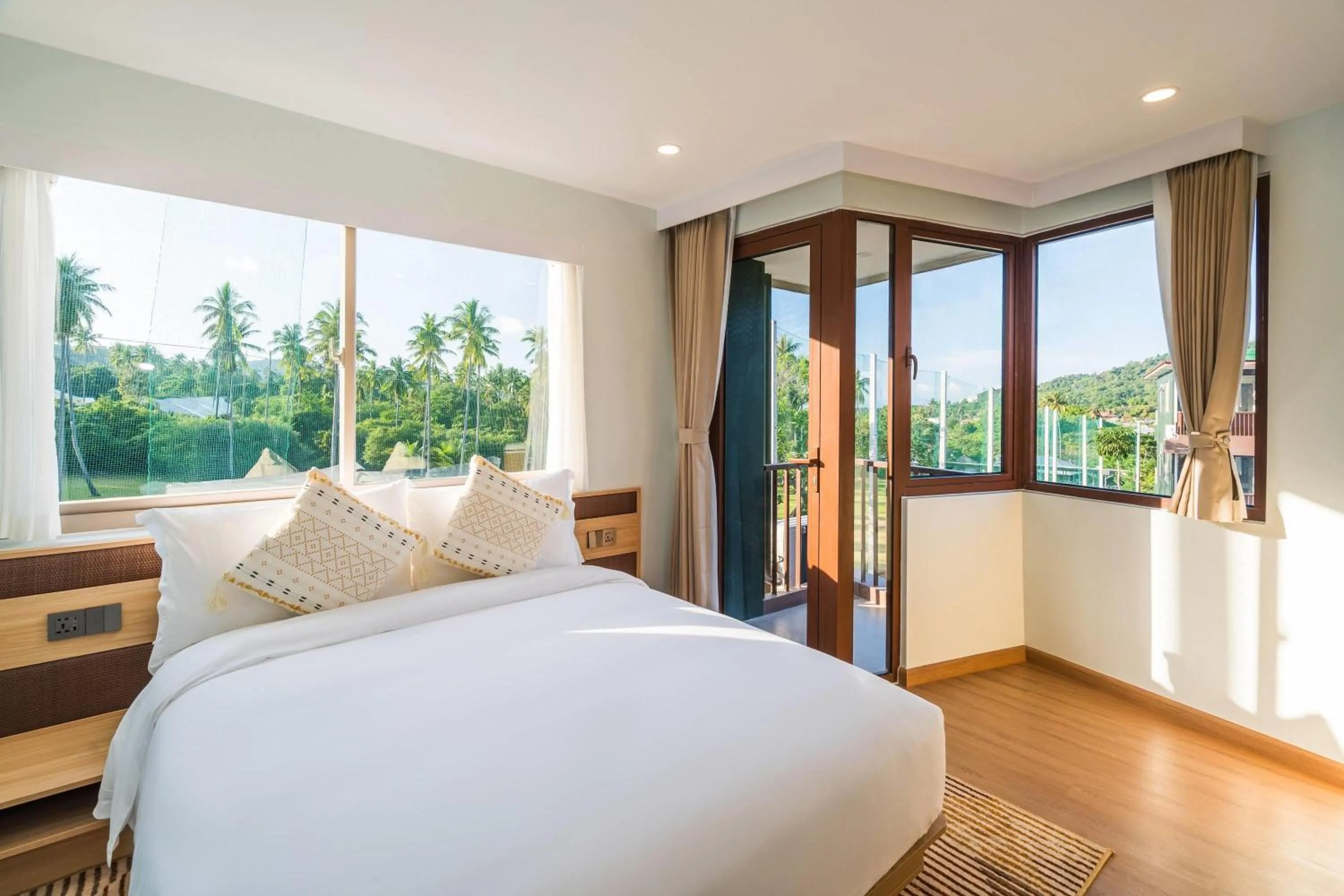 Photo of the whole room, Bed in Wyndham Garden Samui Wing