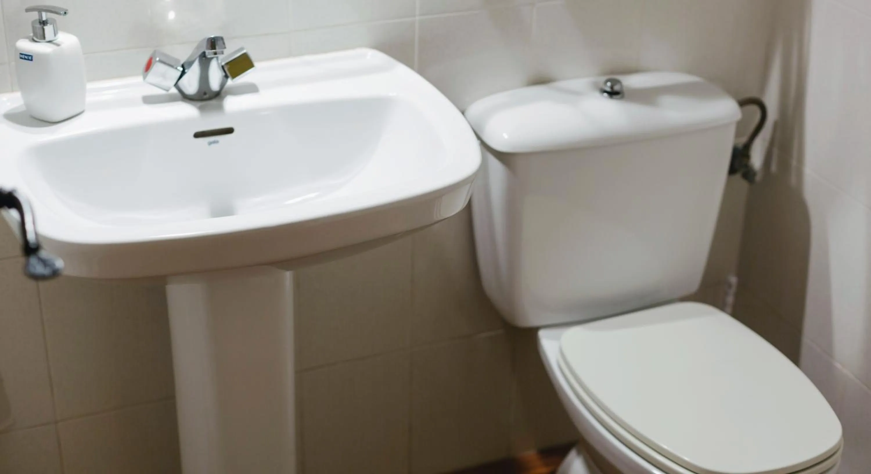 Toilet in Hotel La Gerencia