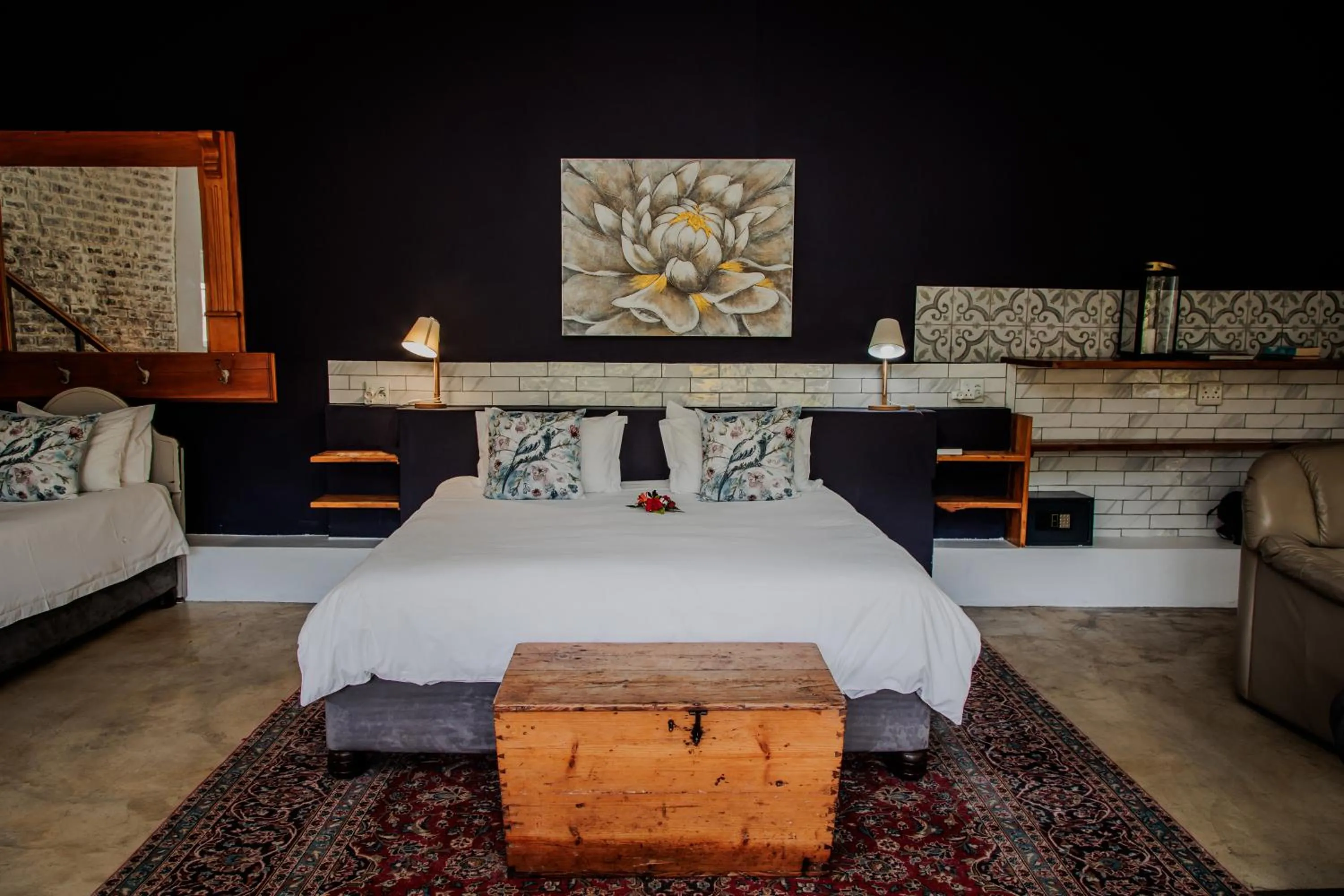 Bed in Aan de Oever Guesthouse