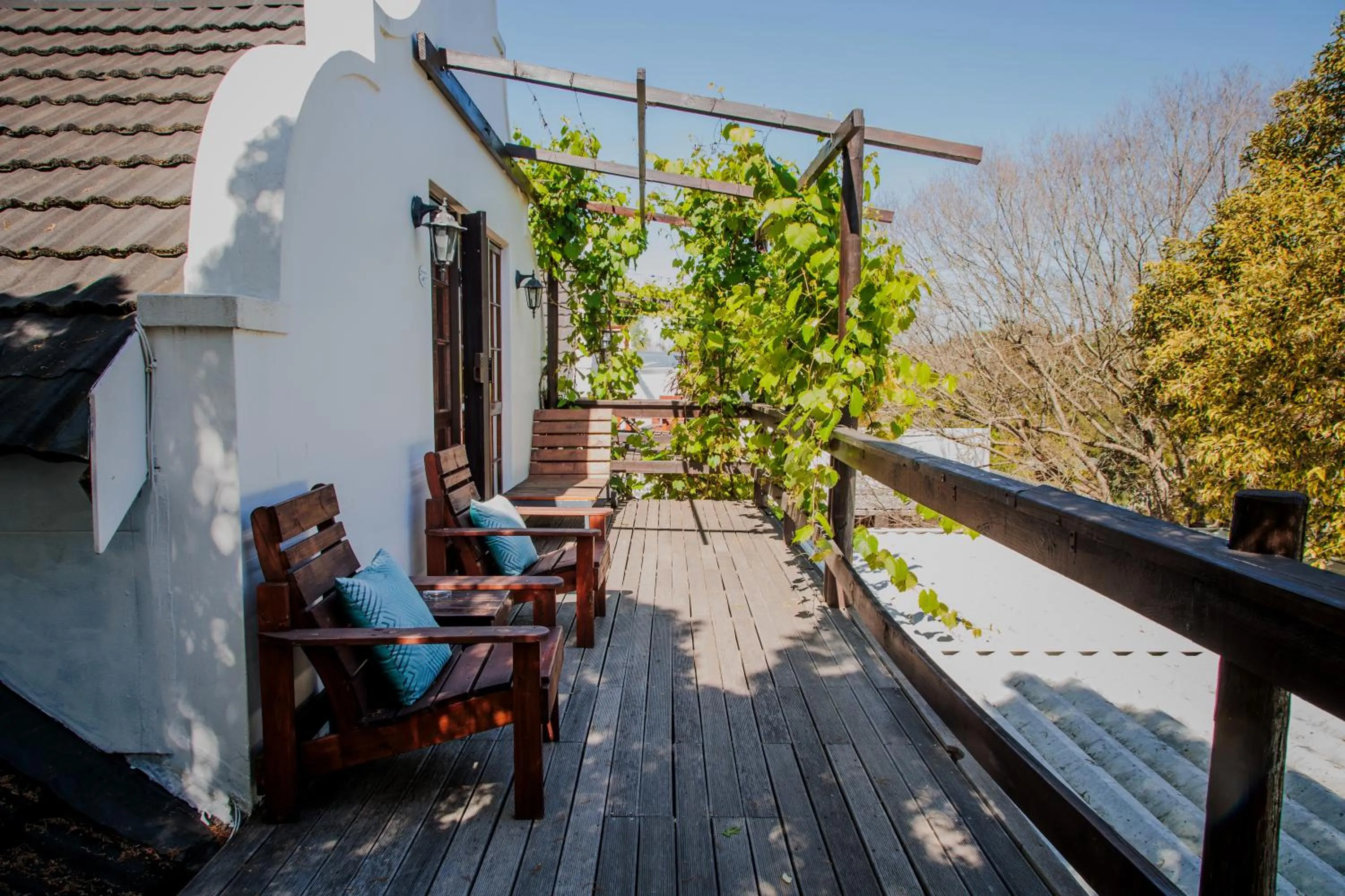 Patio in Aan de Oever Guesthouse