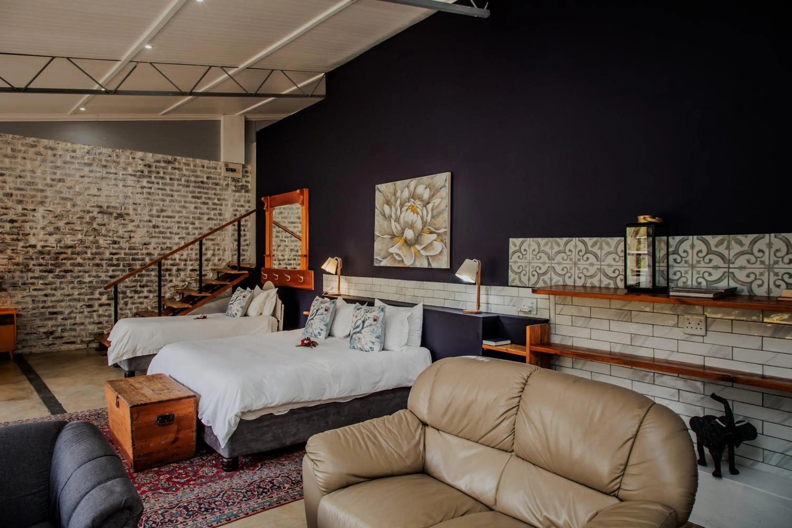 Bed in Aan de Oever Guesthouse