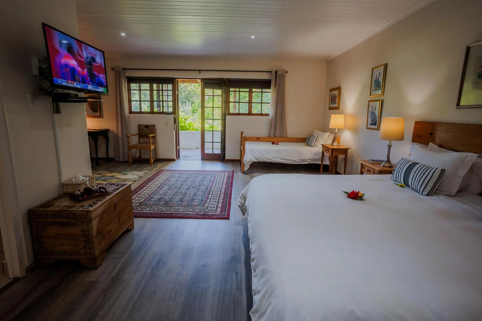 Bed in Aan de Oever Guesthouse