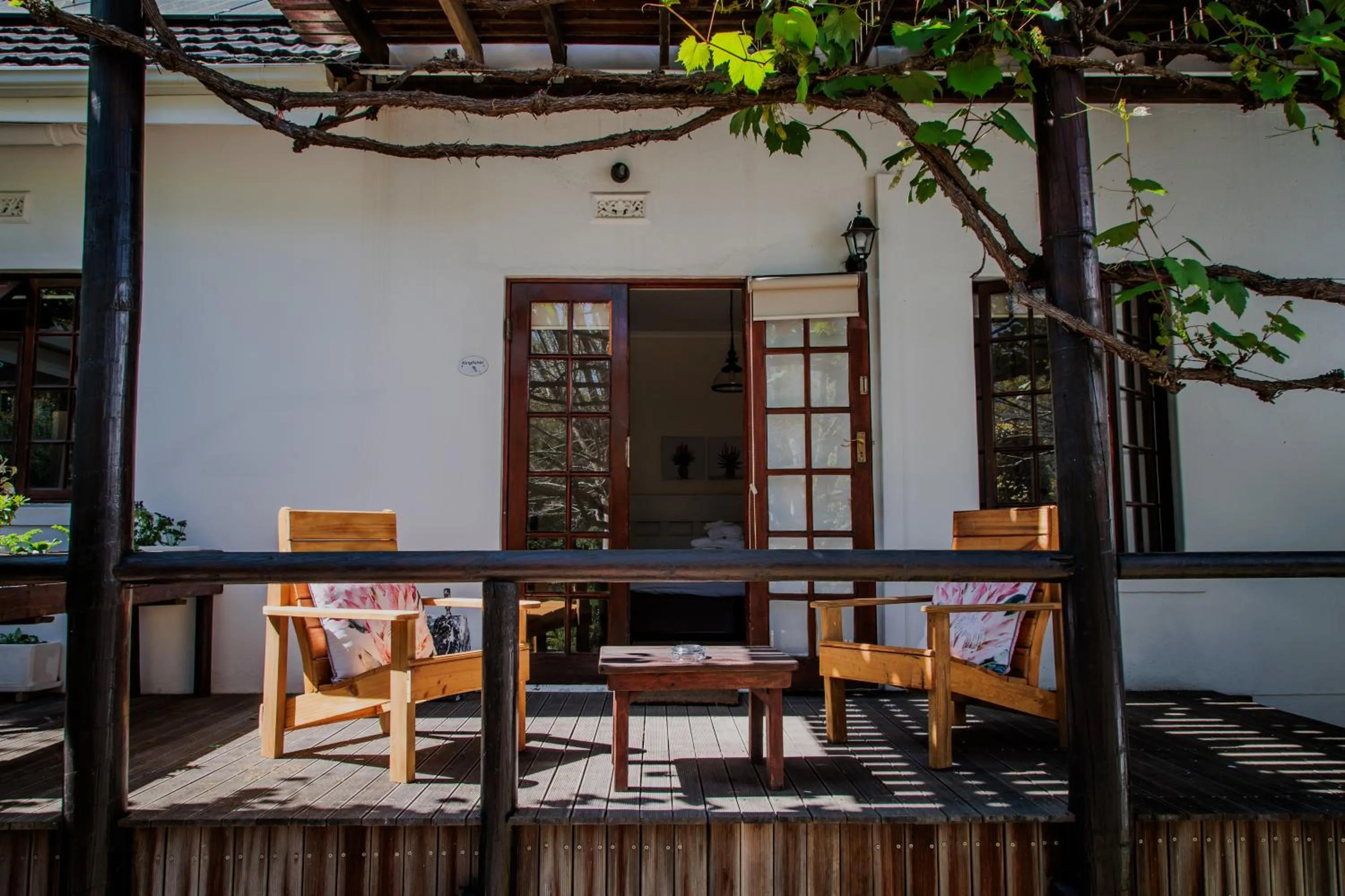 Patio in Aan de Oever Guesthouse