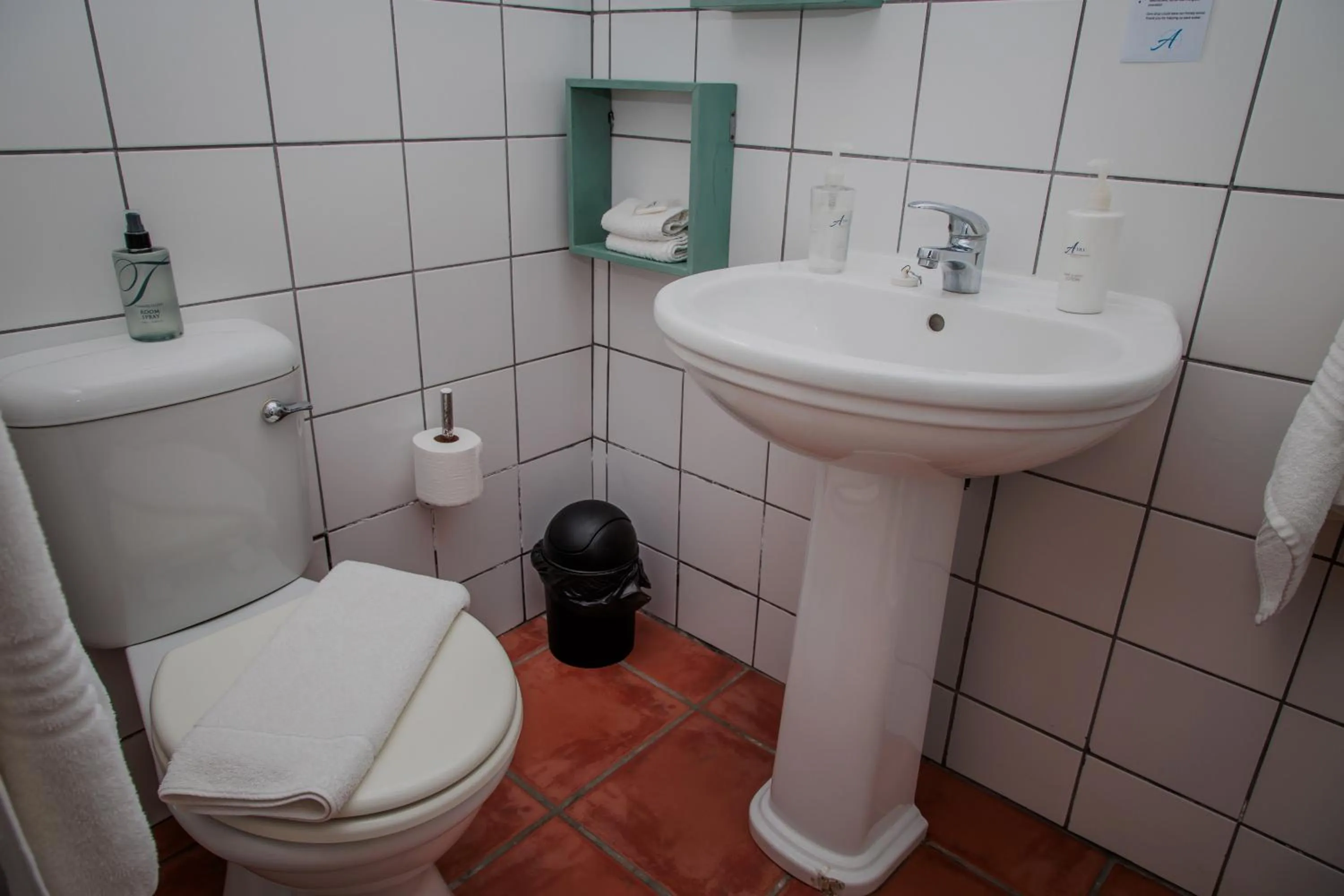 Toilet in Aan de Oever Guesthouse