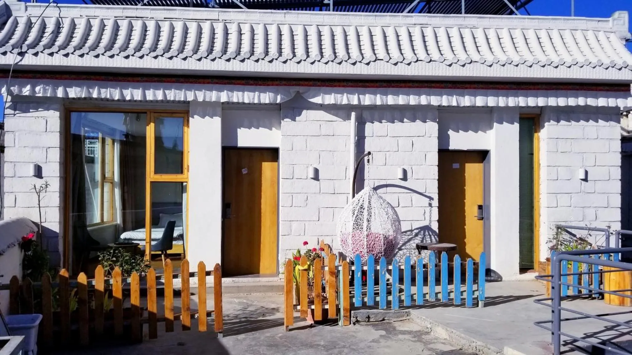 Garden in Fengma Feiyang Hostel