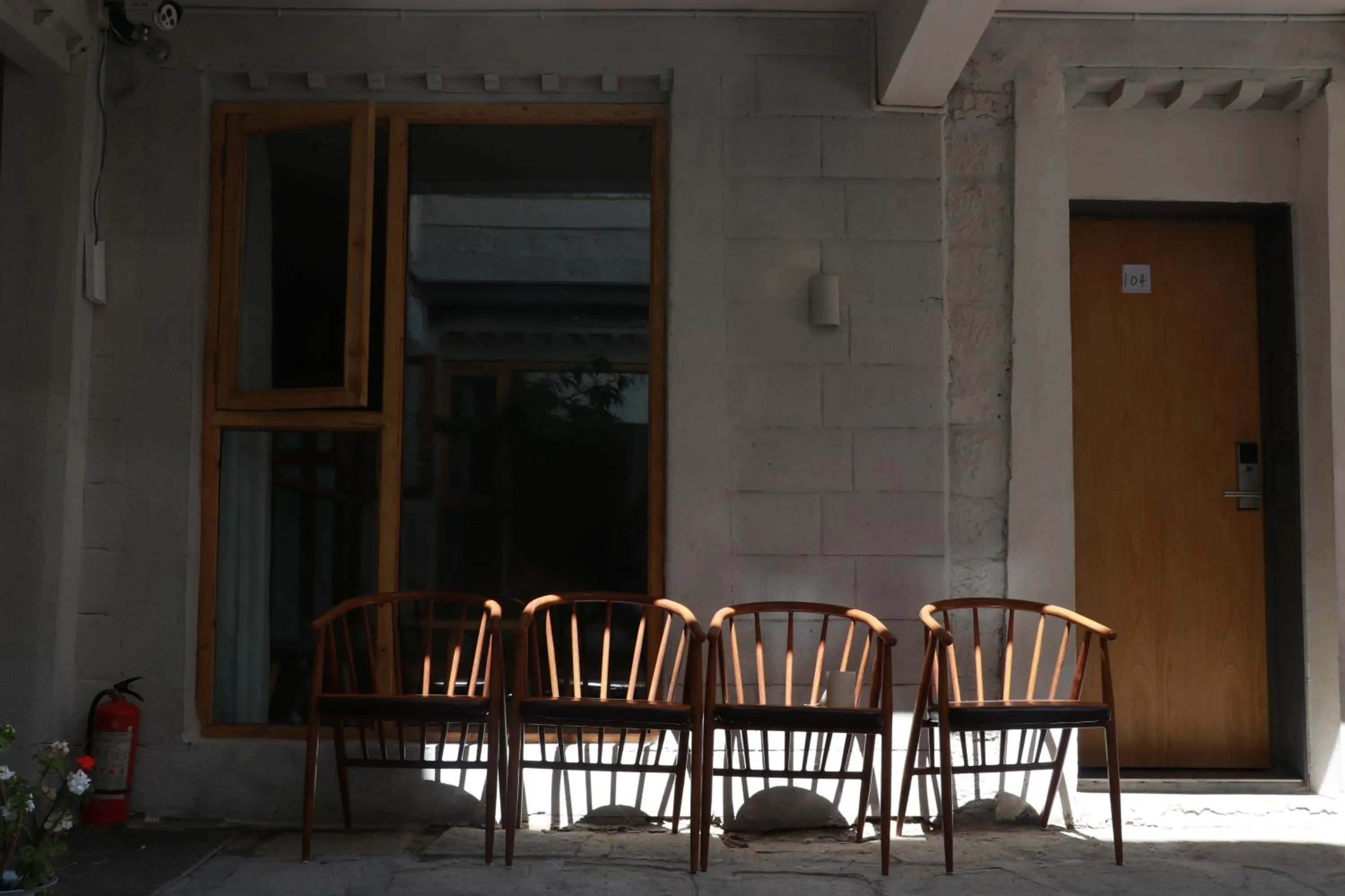 Garden in Fengma Feiyang Hostel