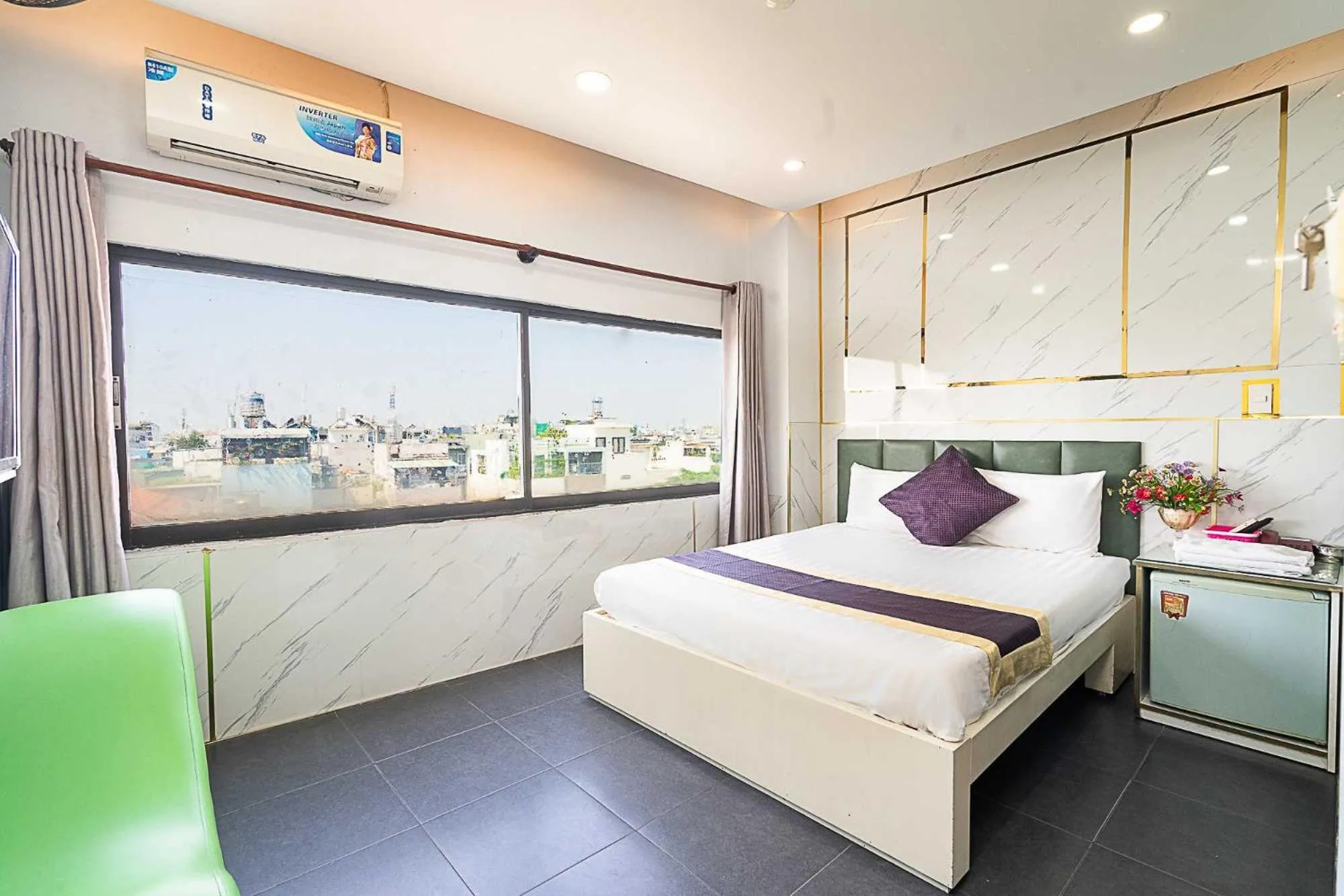 Bedroom, Bed in Collection O Duc Dat Hotel - Go Vap District