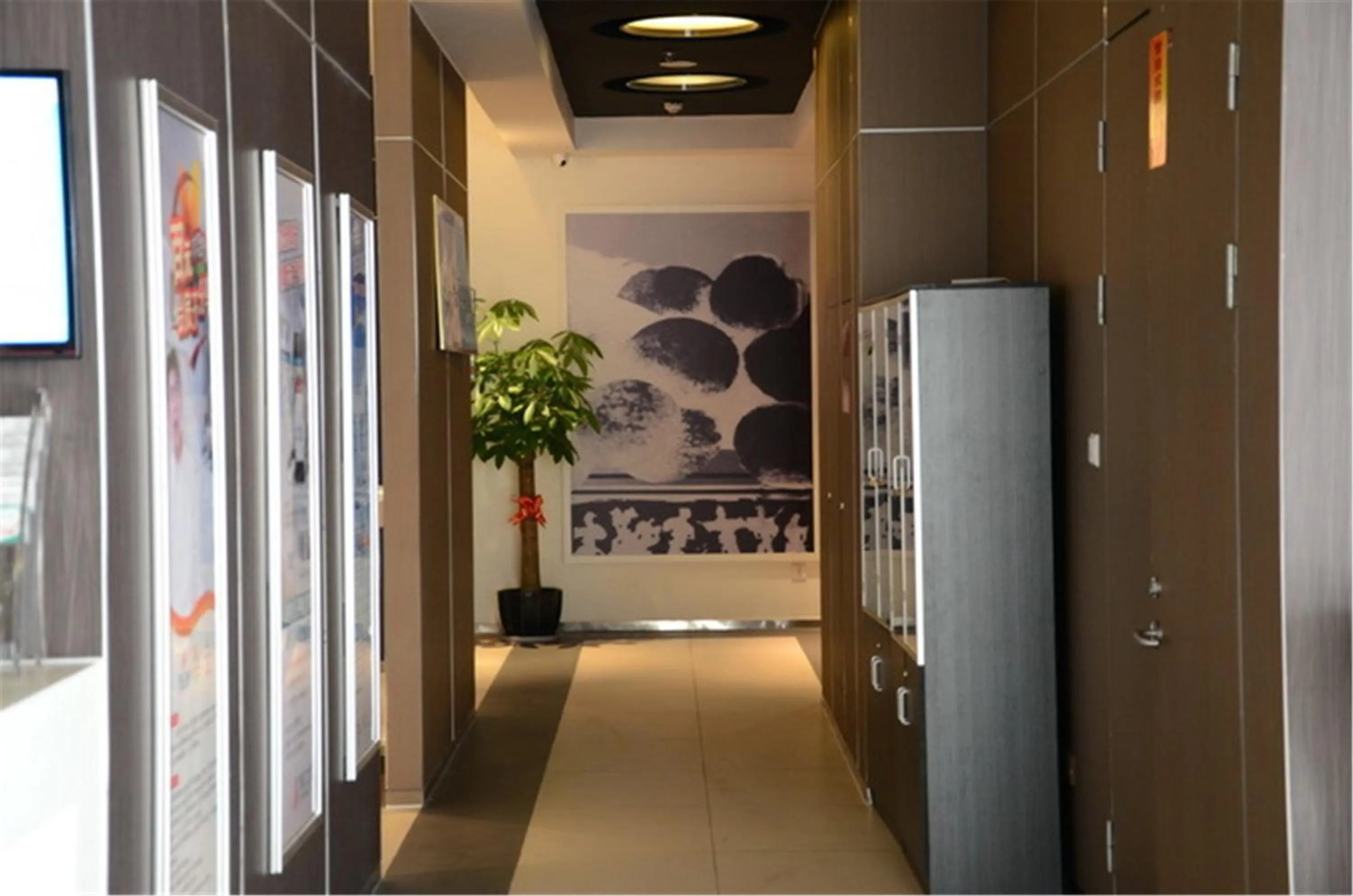 Decorative detail in Jinjiang Inn Fuzhou Cangshan Olympic Centre