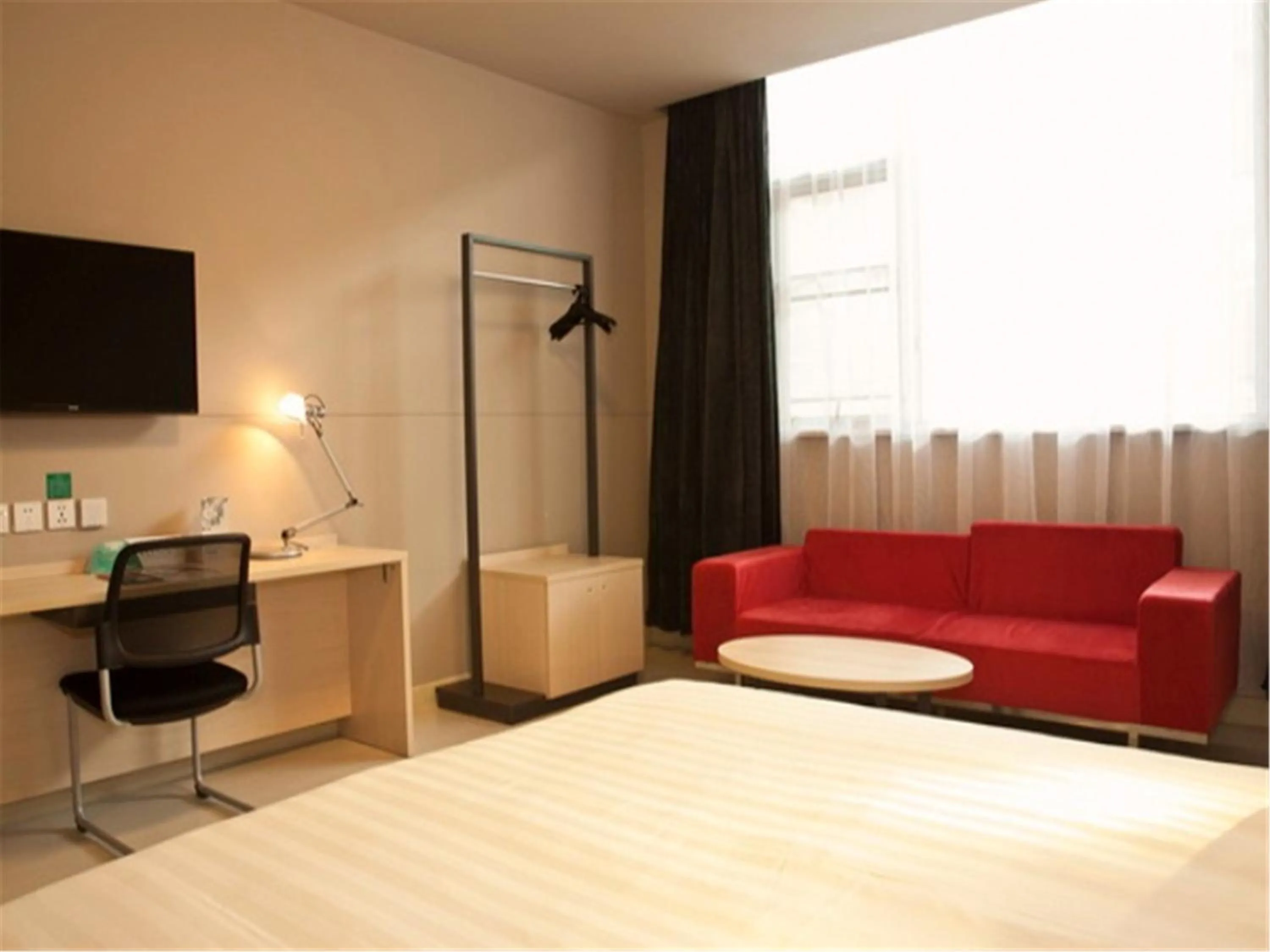 Bed in Jinjiang Inn Fuzhou Cangshan Olympic Centre