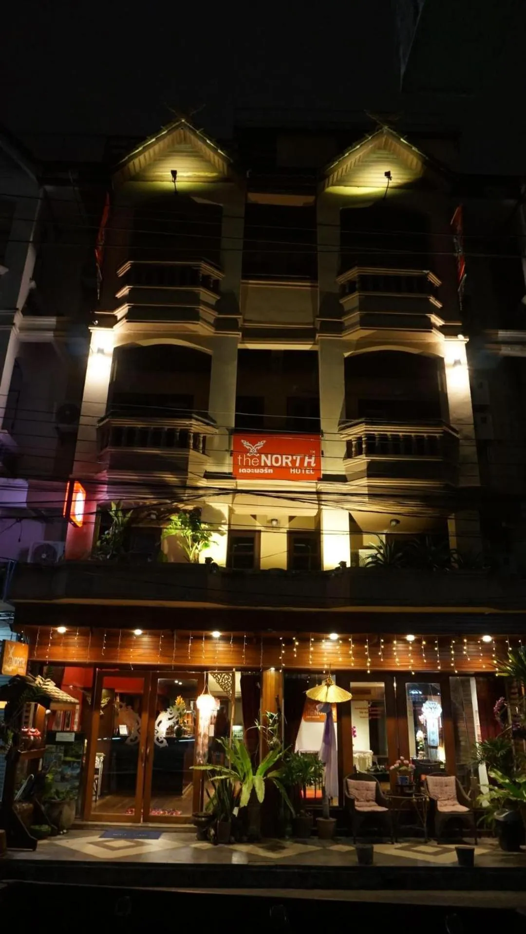 Facade/entrance in The North Hotel