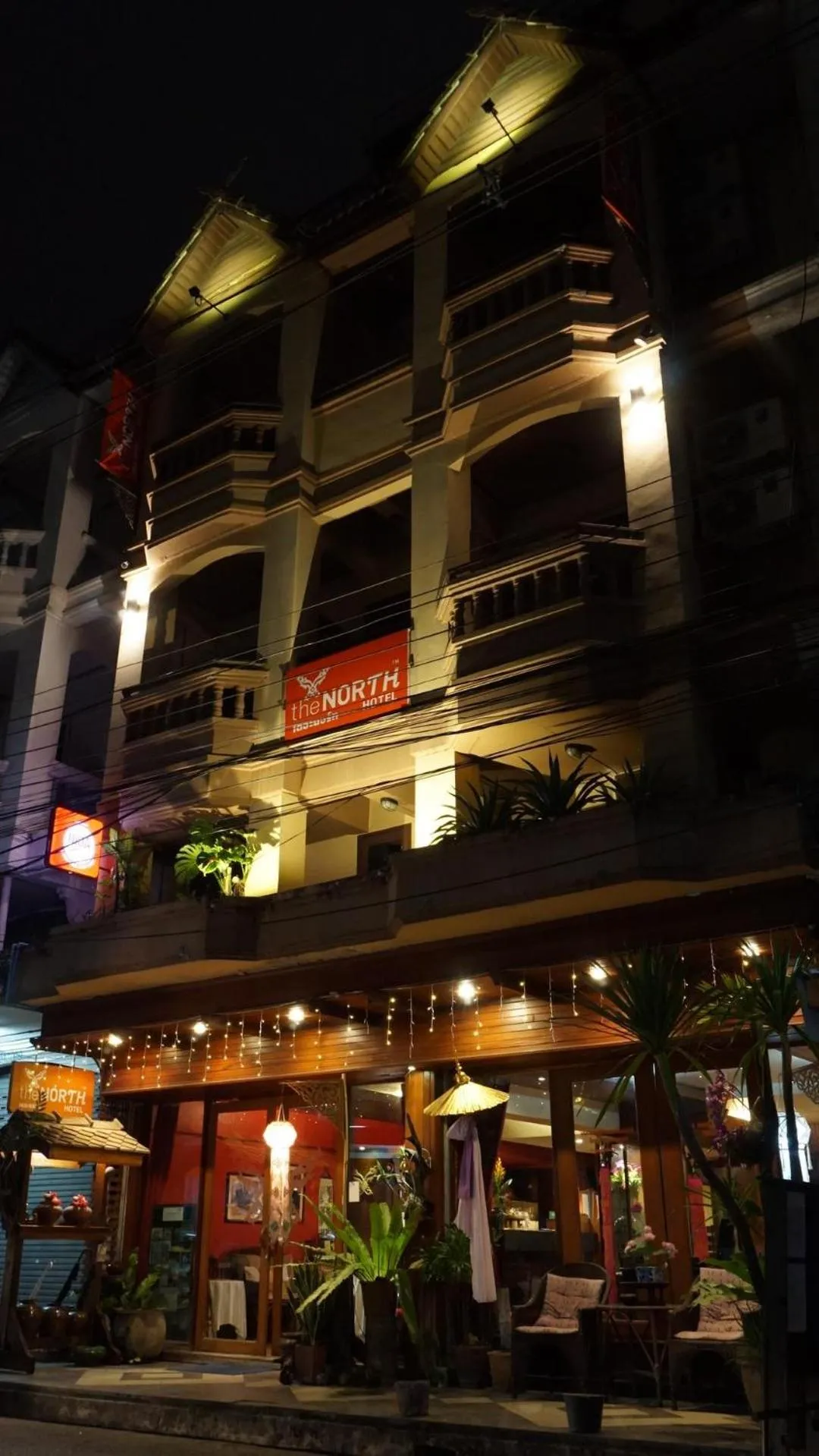 Facade/entrance in The North Hotel