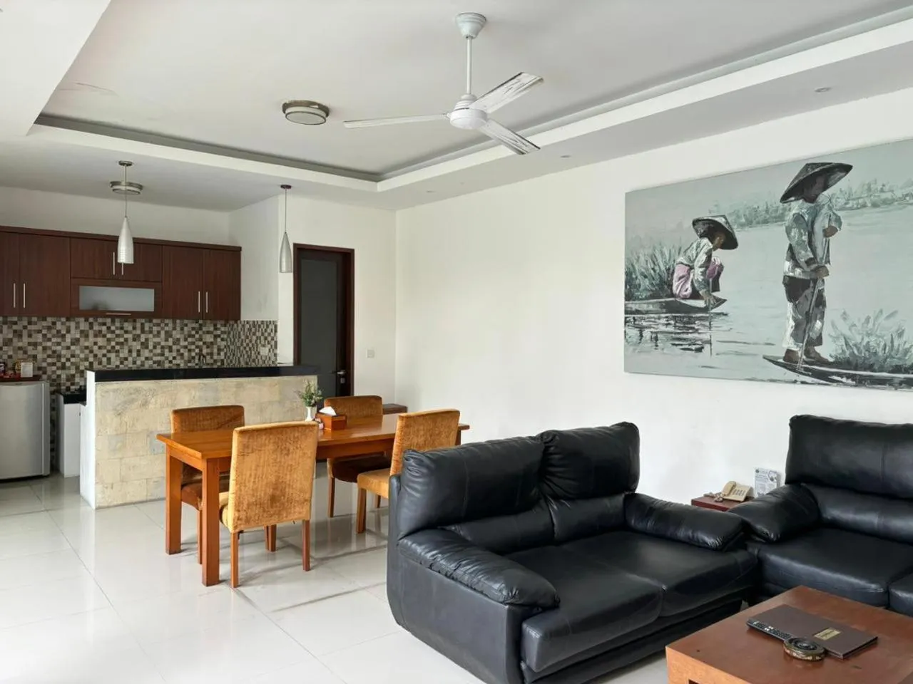 Living room in Kubu Manggala Villas Seminyak