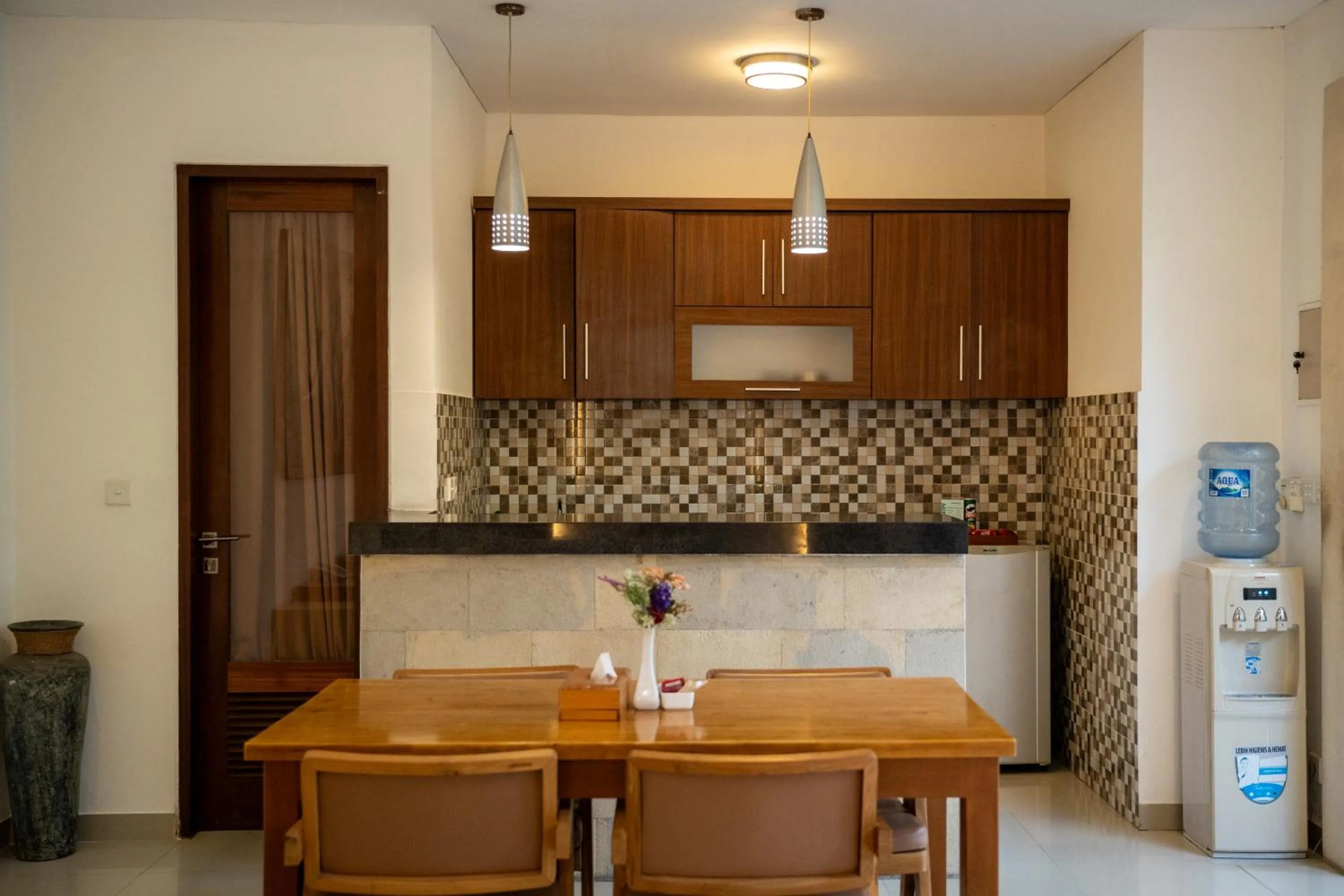 Dining area in Kubu Manggala Villas Seminyak