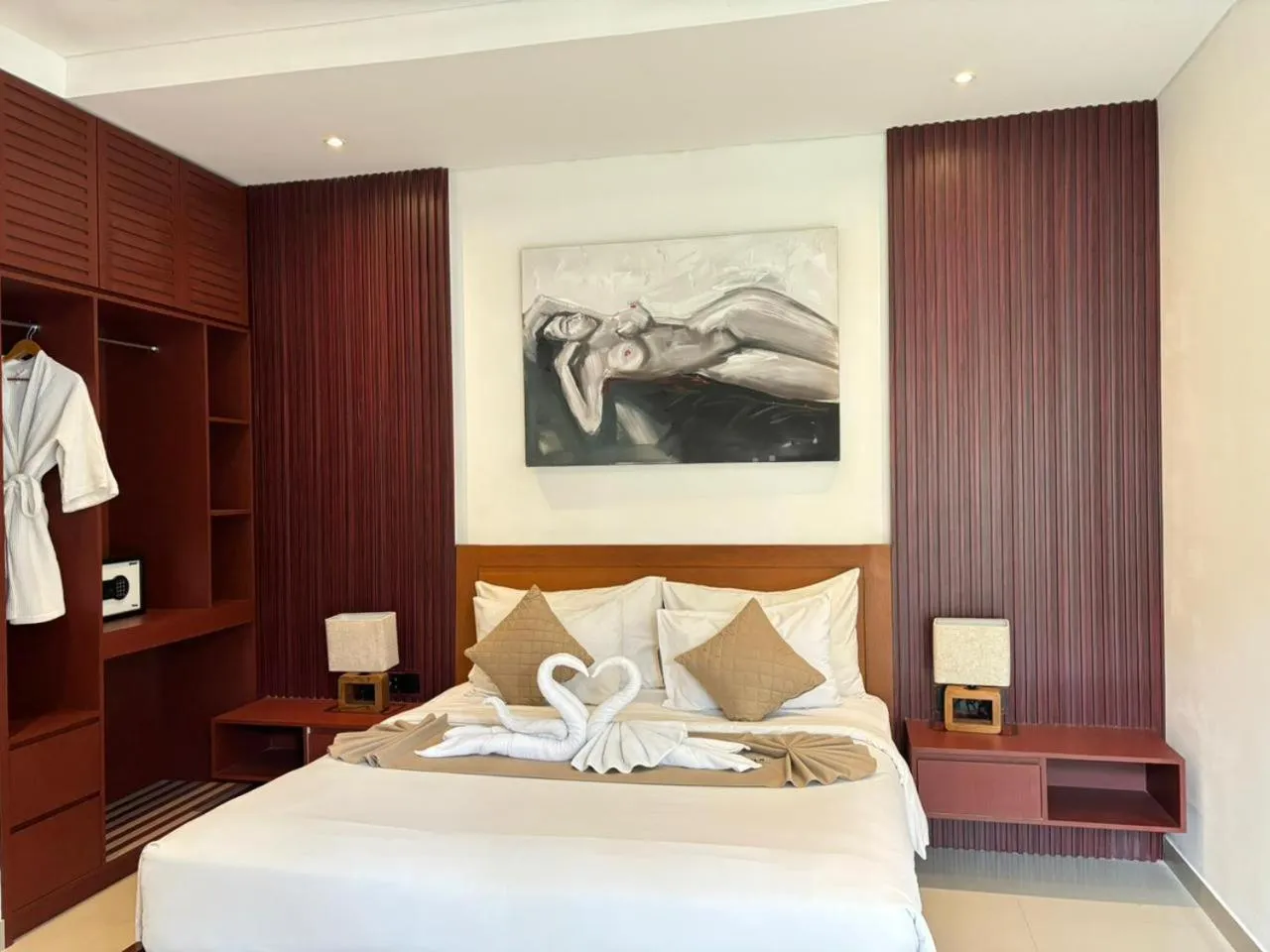 Bedroom, Bed in Kubu Manggala Villas Seminyak