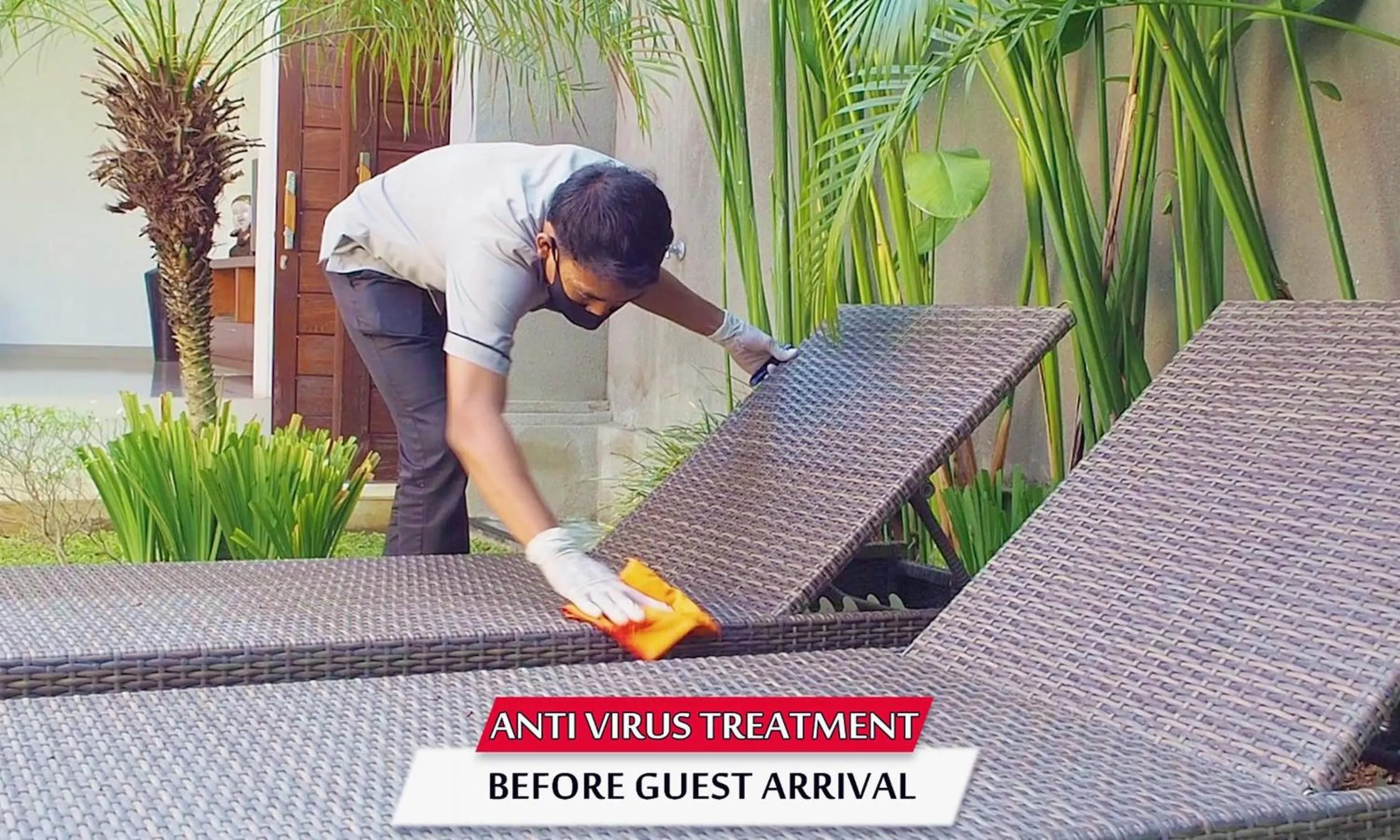 Staff in Kubu Manggala Villas Seminyak