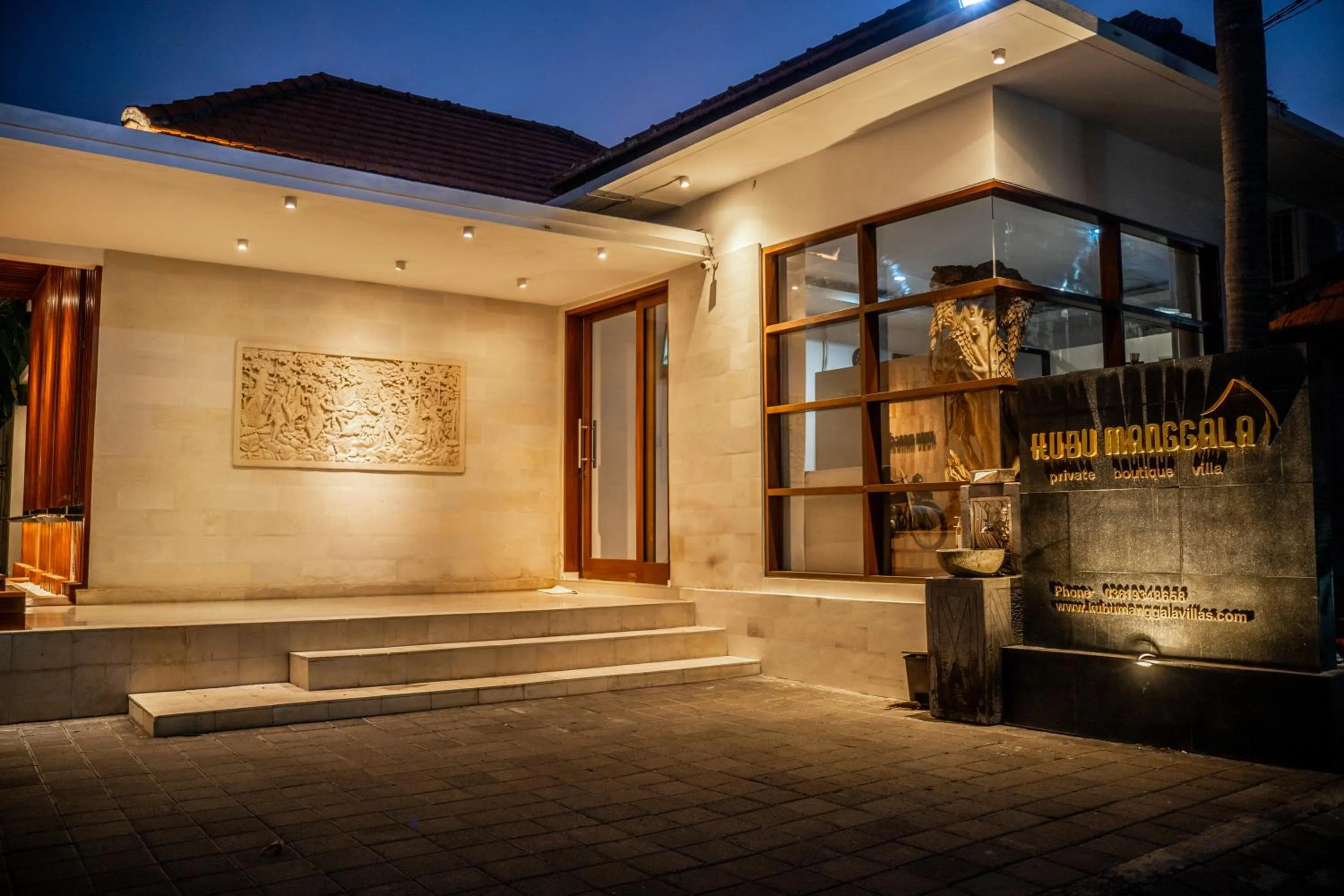 Lobby or reception in Kubu Manggala Villas Seminyak