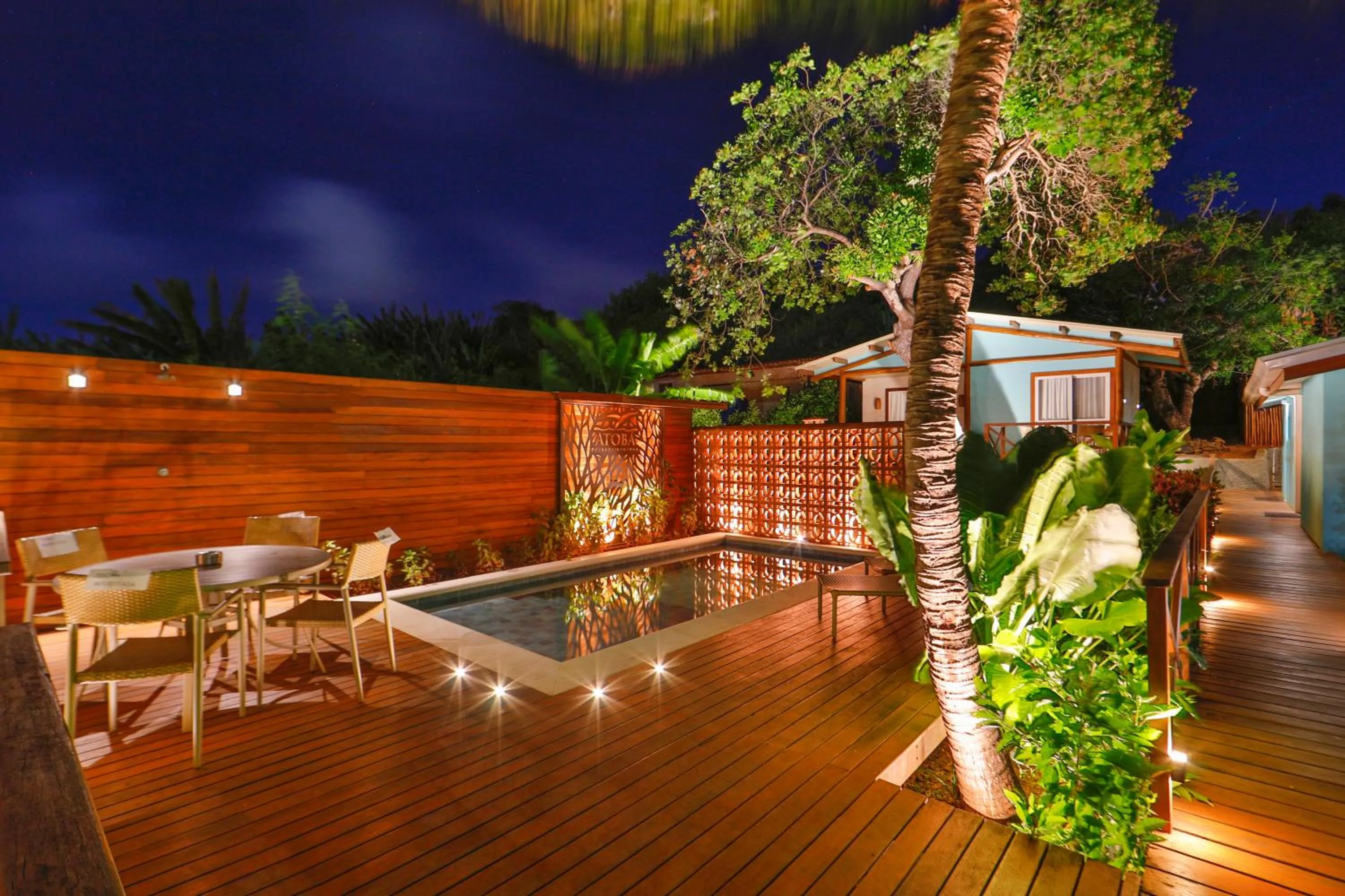 Night in Pousada Atoba