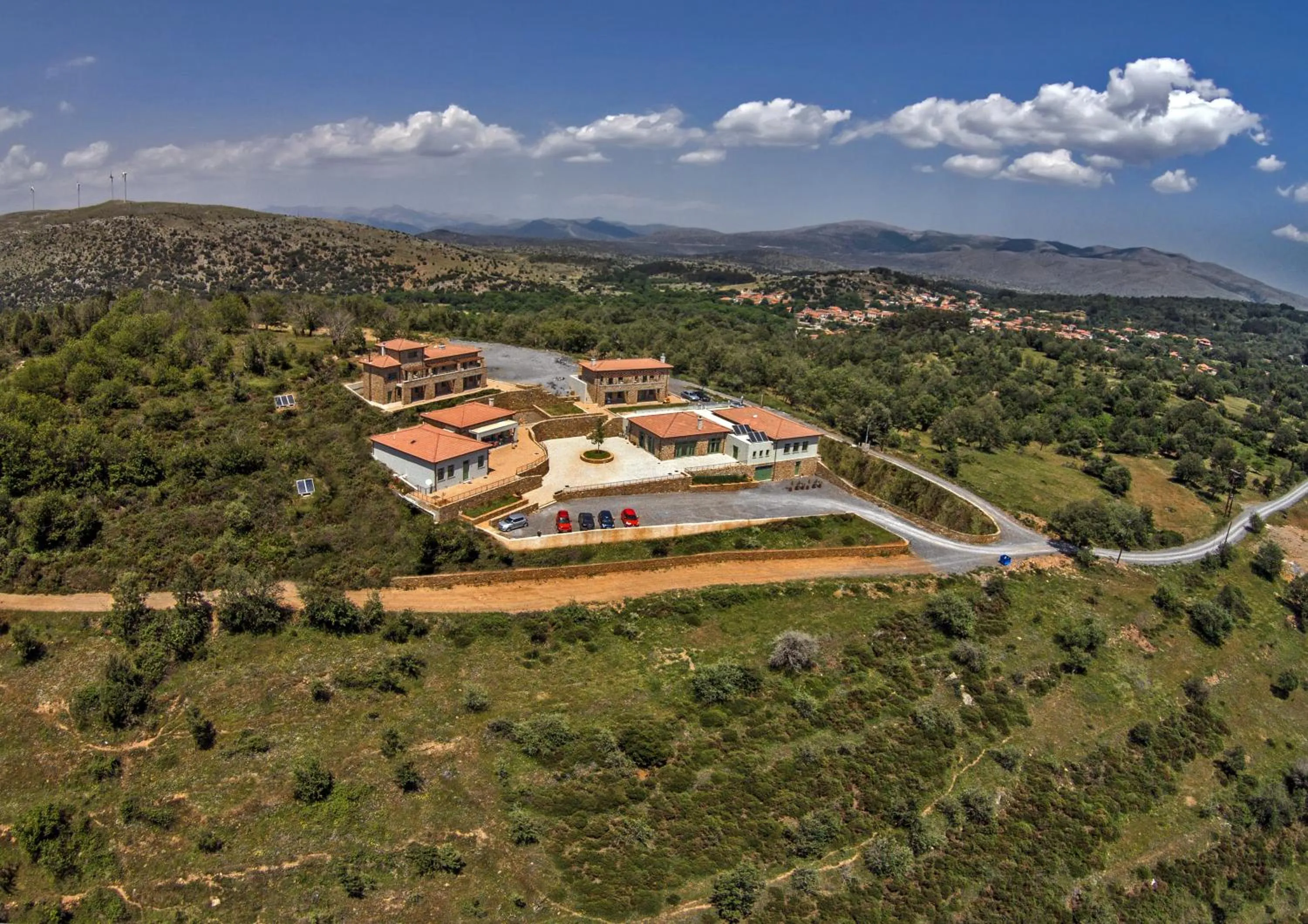 Bird's eye view in Foresta in Medias Mores